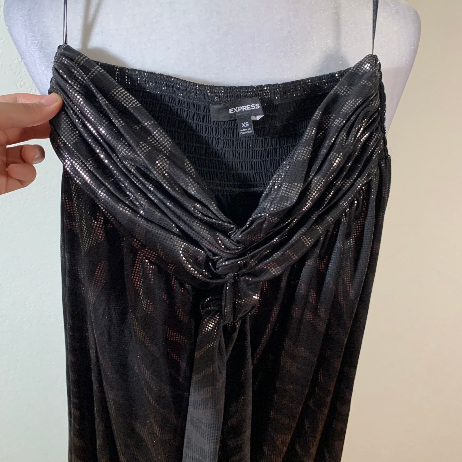 Express Express Black Sleeveless mini Dress size XS Size XS / US 0-2 / IT 36-38 - 6 Thumbnail