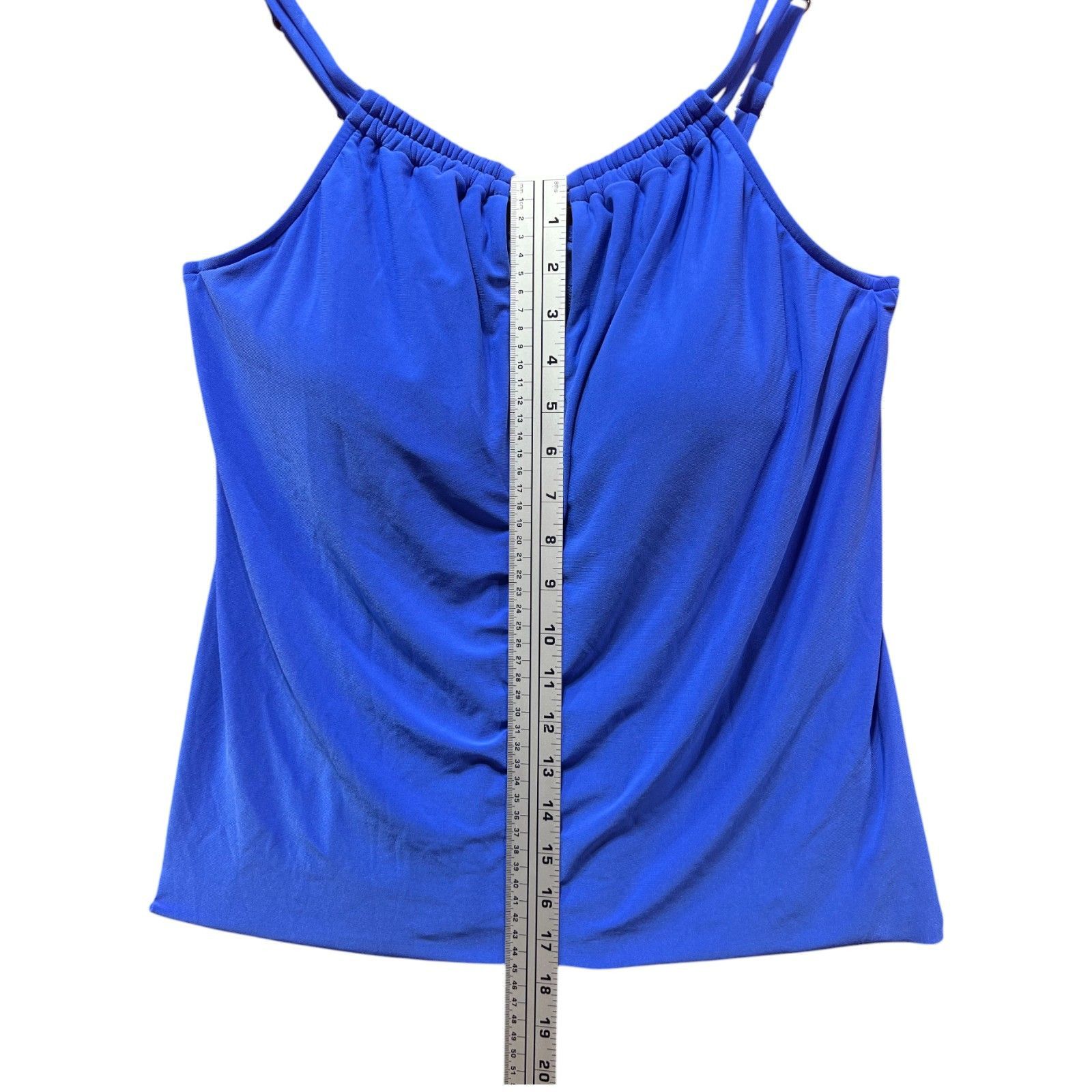 Other Aqua Green - Women's UPF 50 High Neck KeyHole Tankini Top - Size ONE SIZE - 8 Thumbnail