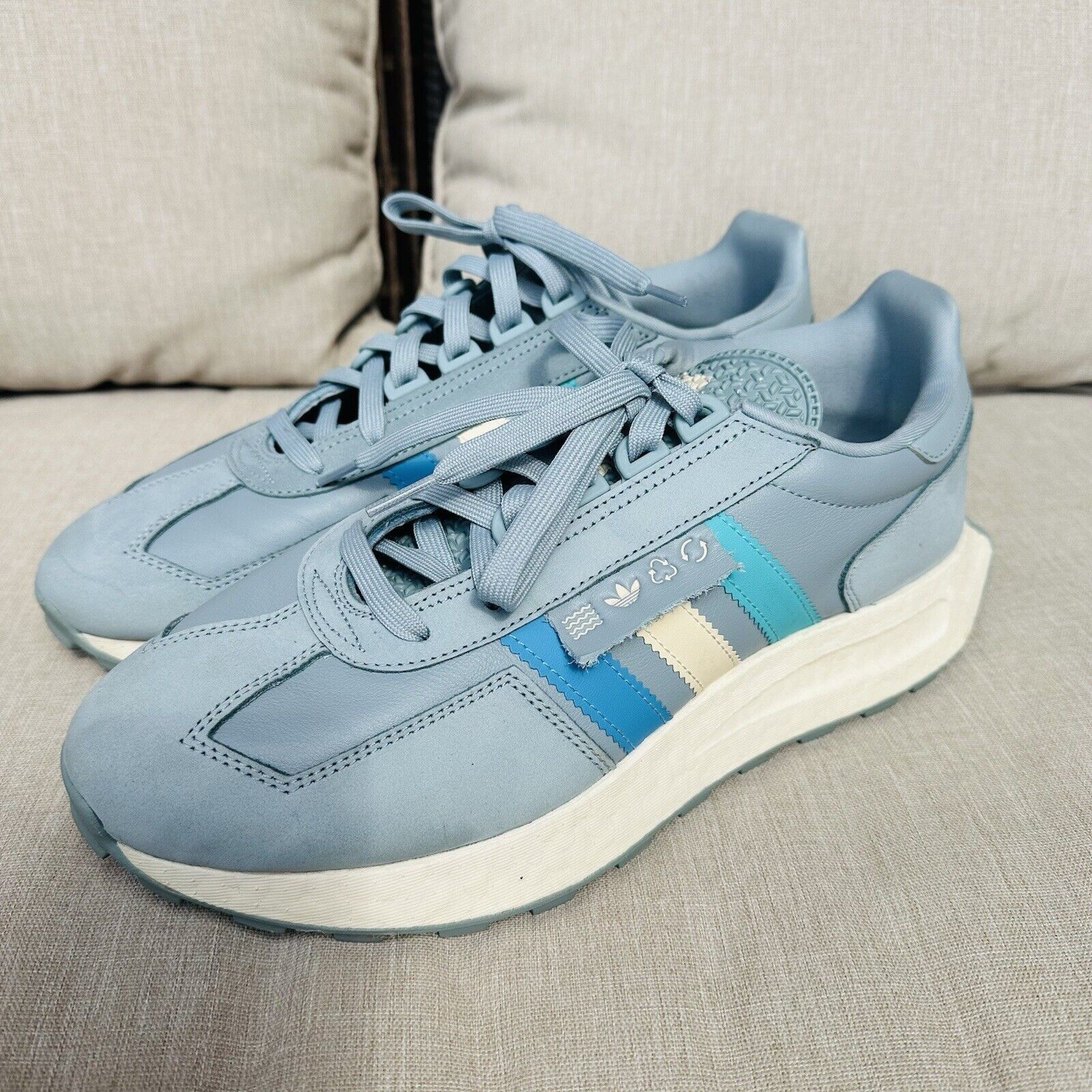 Adidas Size 11 - adidas Retropy E5 Gray - GZ4624, Grey Blue Size US 11 / EU 44 - 1 Thumbnail