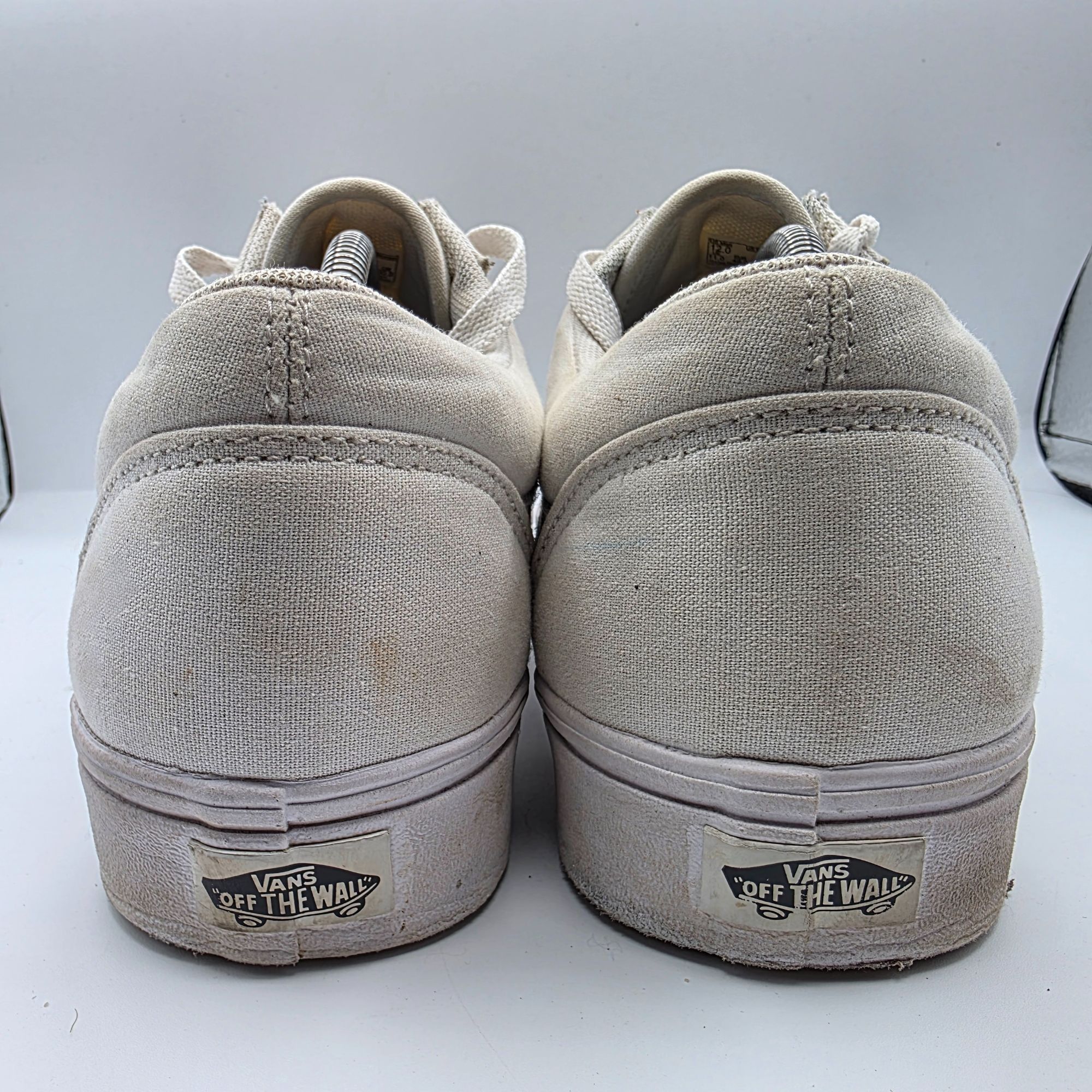 Vans Vans Old Skool Mens Size 12 Triple White Sneaker Shoes Casua Size US 12 / EU 45 - 5 Thumbnail