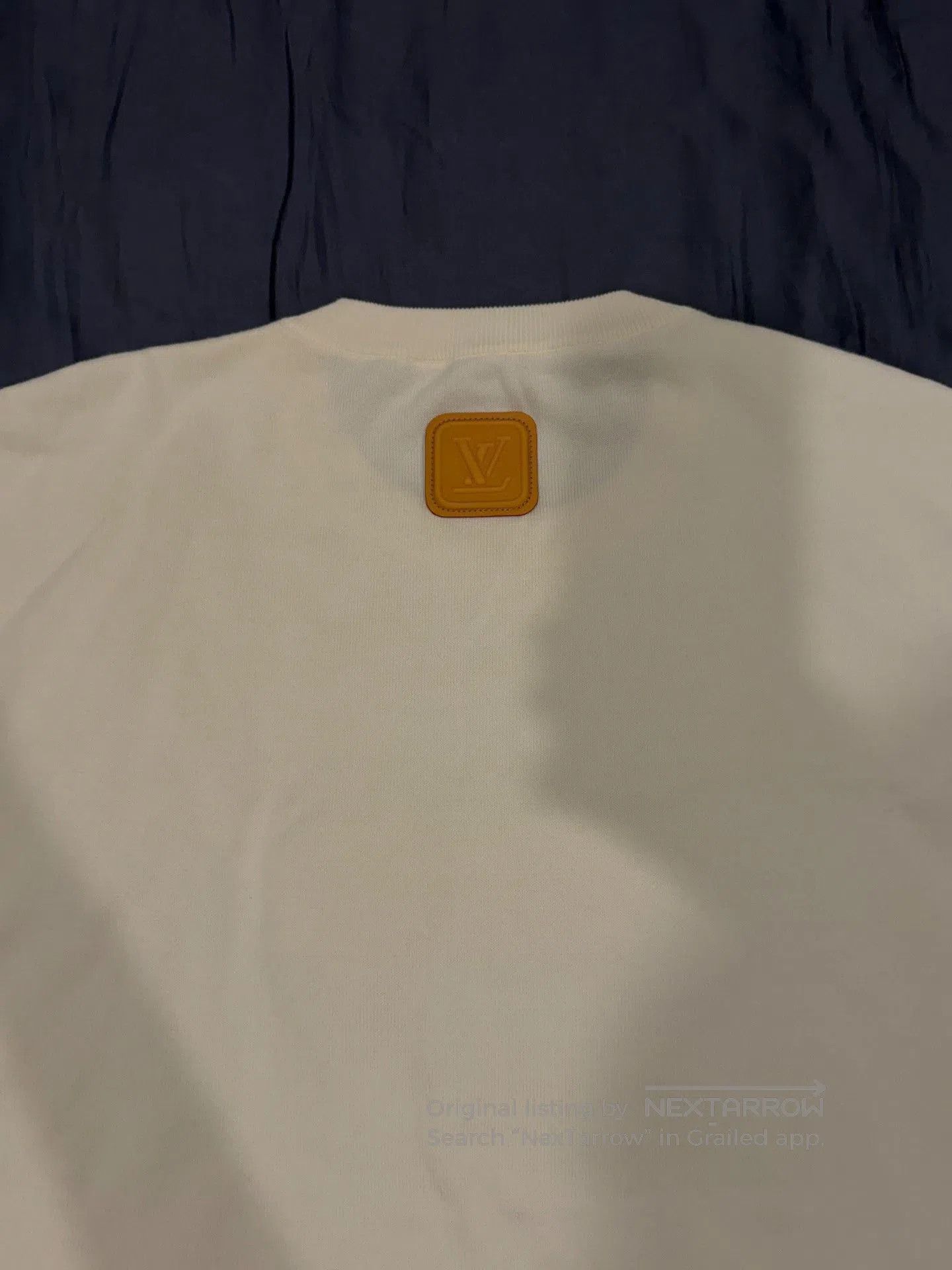 Louis Vuitton Louis Vuitton 25 Leather Patch Knit T-shirt. Size US XL / EU 56 / 4 - 4 Thumbnail