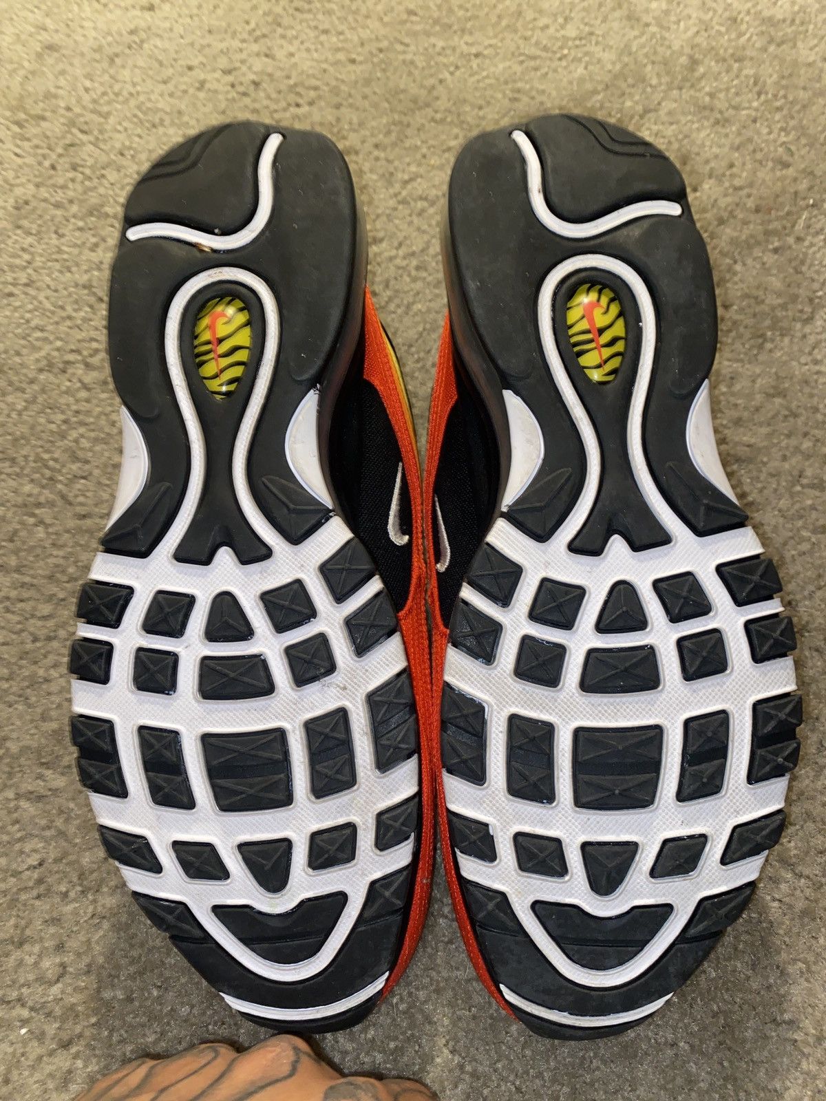 Nike Air Max 97 Hanshin Tigers Size US 11.5 / EU 44-45 - 7 Thumbnail