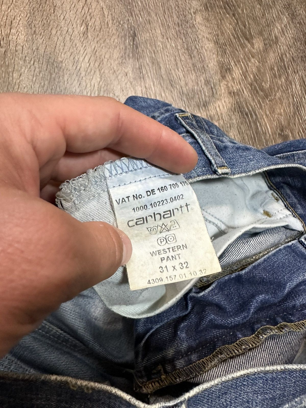 Carhartt × Vintage Vintage Carhartt Western Shorts Y2K Size US 31 - 4 Thumbnail