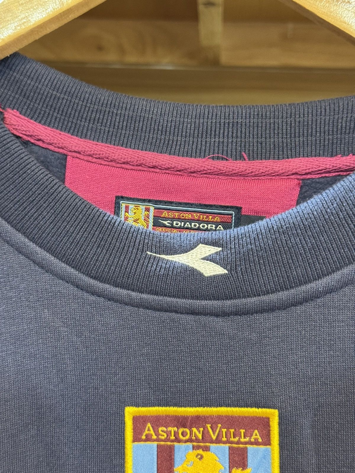 Vintage Aston Villa 2000-01 x Diadora Crewneck