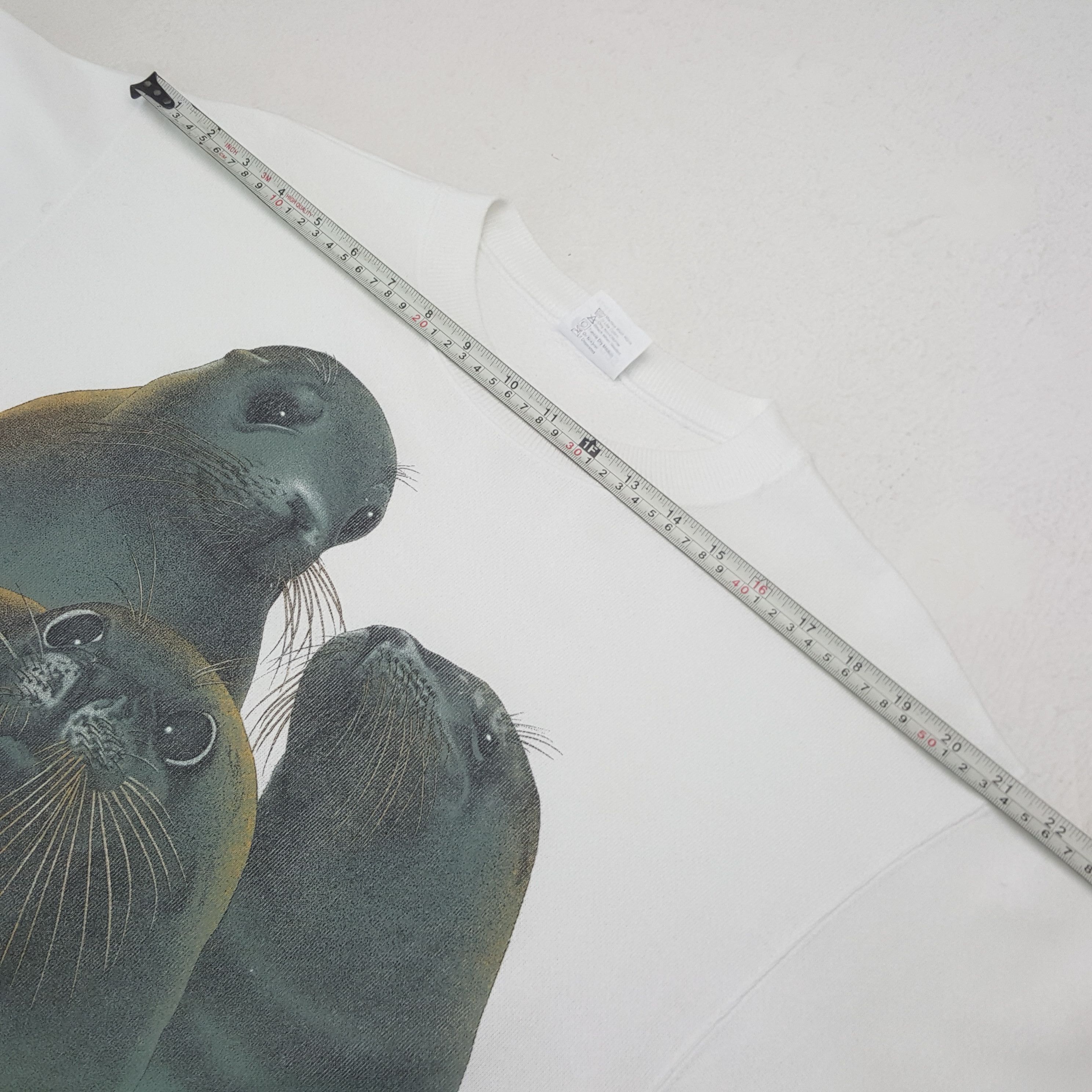 Hanes Vintage Sea Lions Marco Island 80's Sweatshirt C292N7 Size US M / EU 48-50 / 2 - 5 Thumbnail