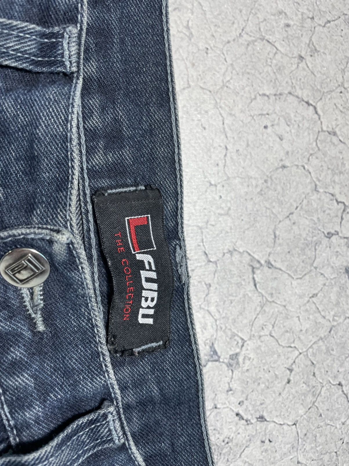 Fubu Vintage Fubu Cargo Rap Baggy Jeans Denim Нуре Rare Size M Size US 32 / EU 48 - 7 Thumbnail