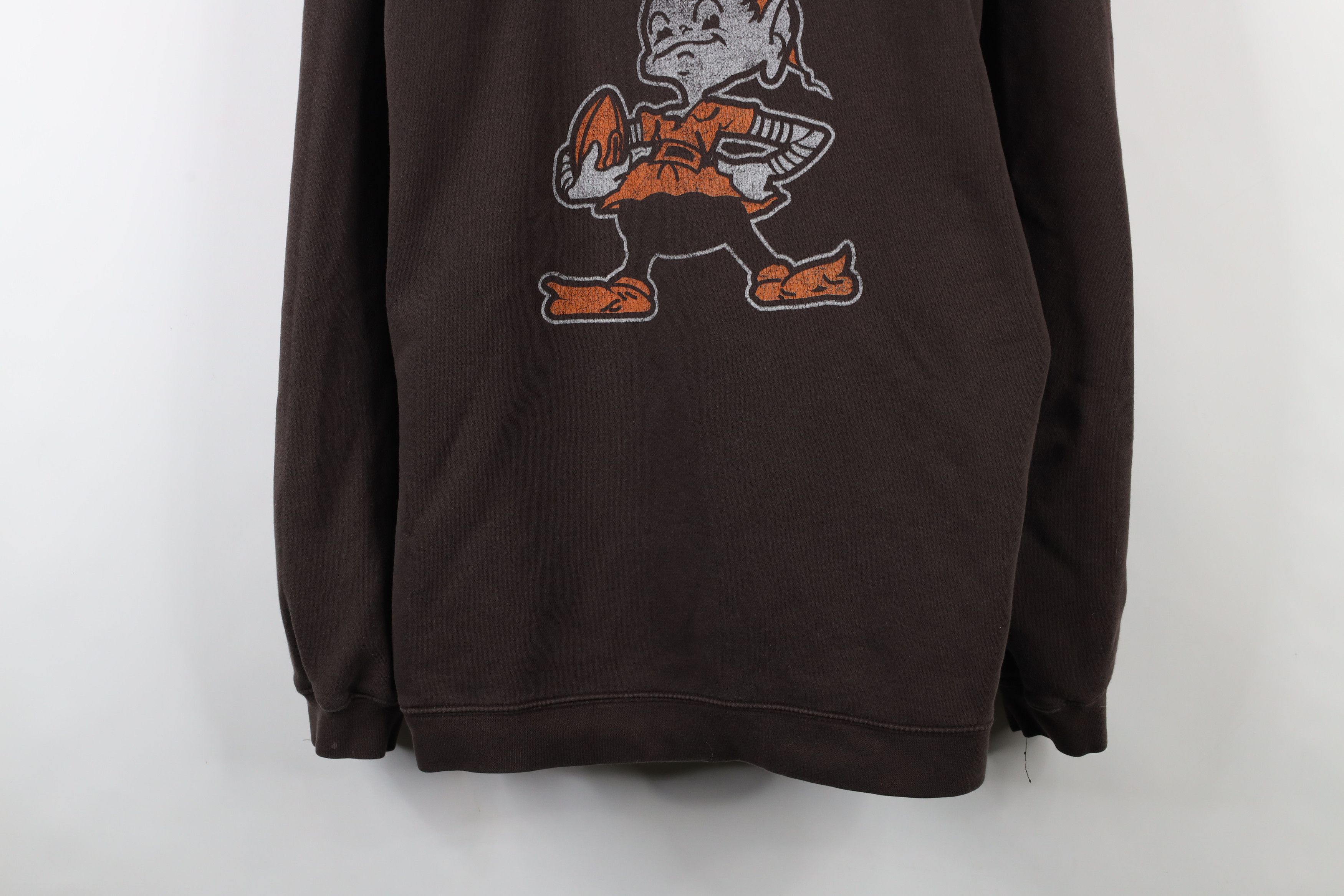 Reebok × Vintage Vintage Reebok Johnny Football Cleveland Browns Sweatshirt Size US L / EU 52-54 / 3 - 3 Thumbnail