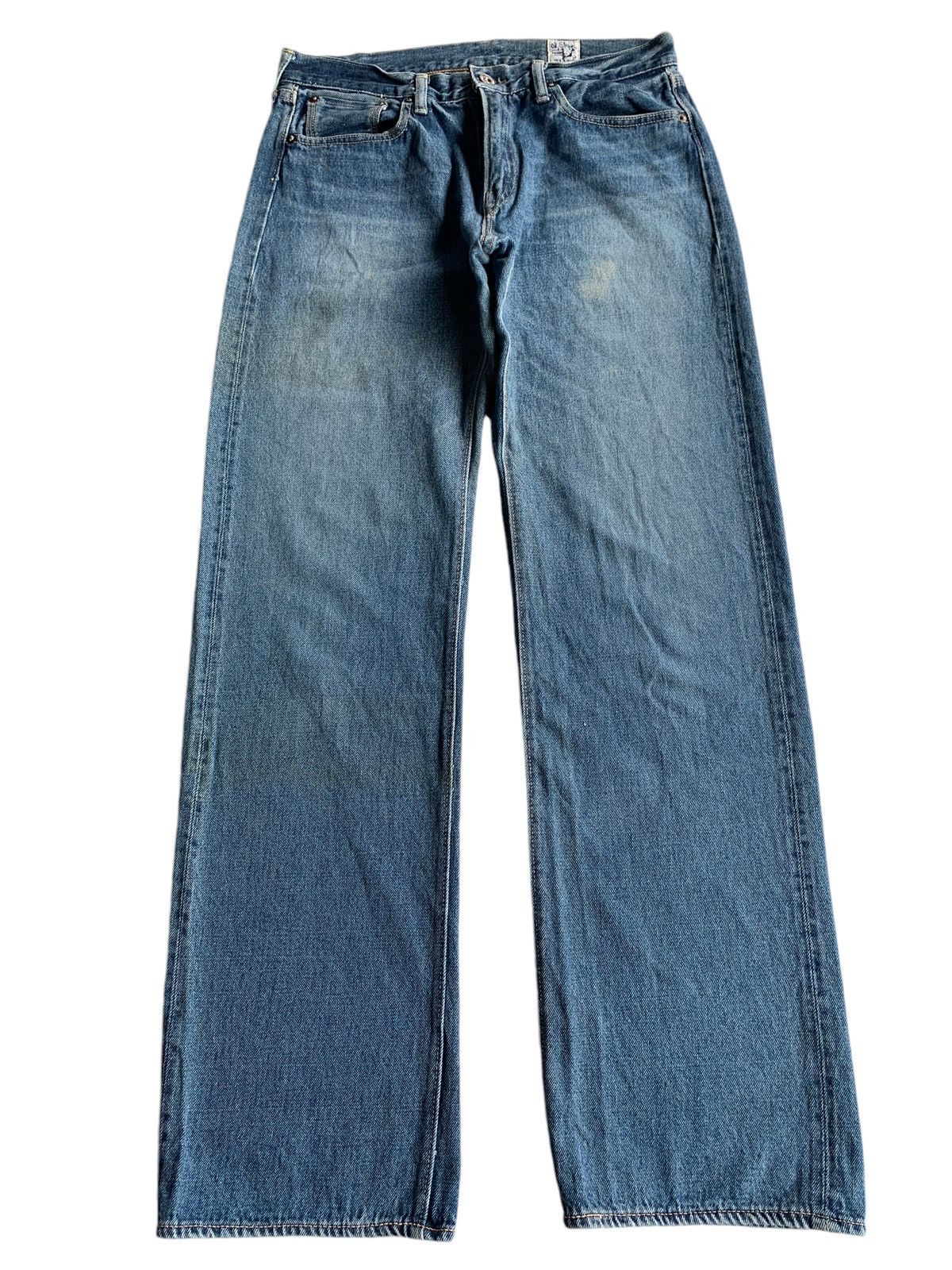 Vintage💥 OrSlow Japanese Selvedge Distressed Denim🎌