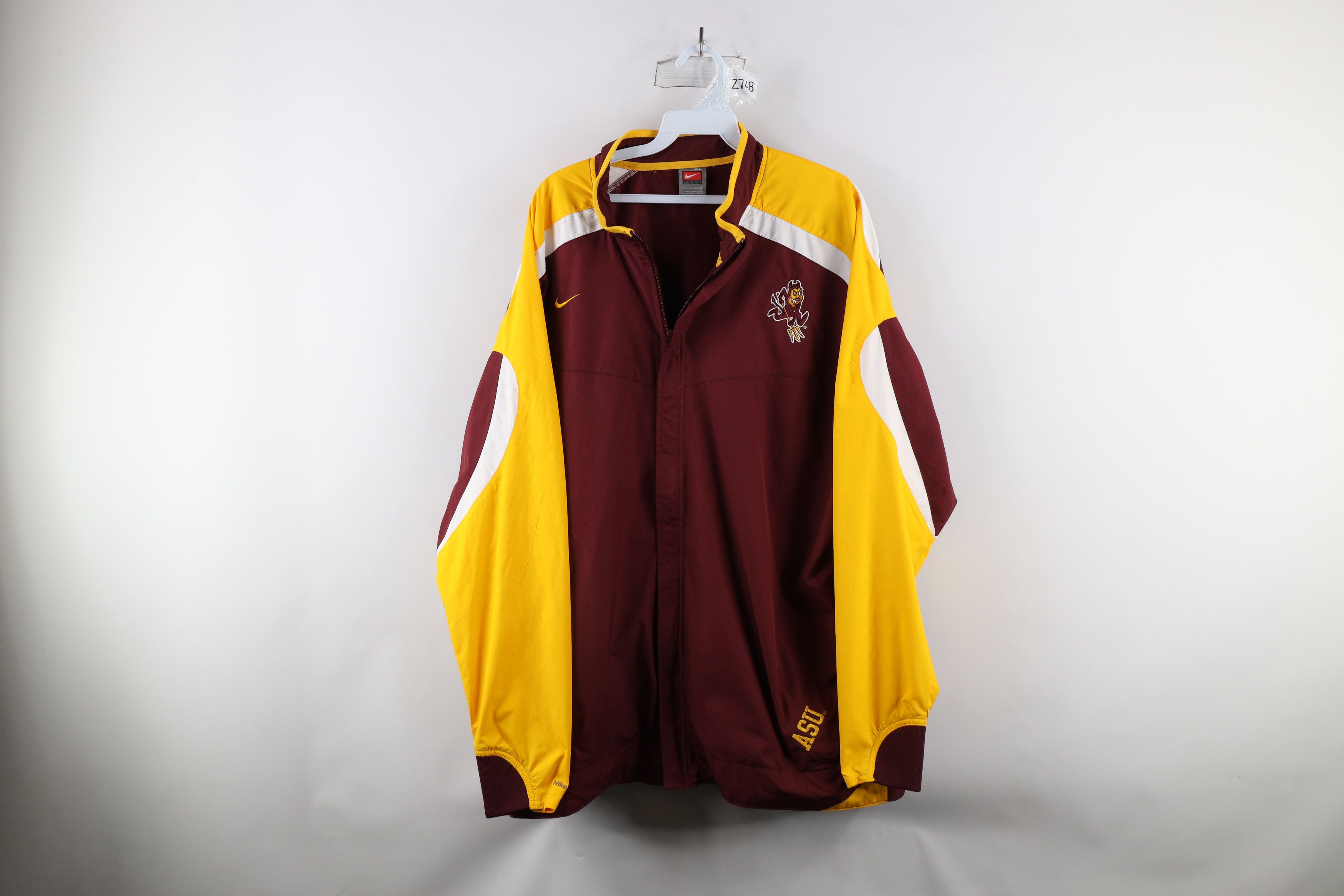 Nike × Vintage Vintage Nike Storm Swoosh Arizona State University Jacket Size US XL / EU 56 / 4 - 1 Thumbnail