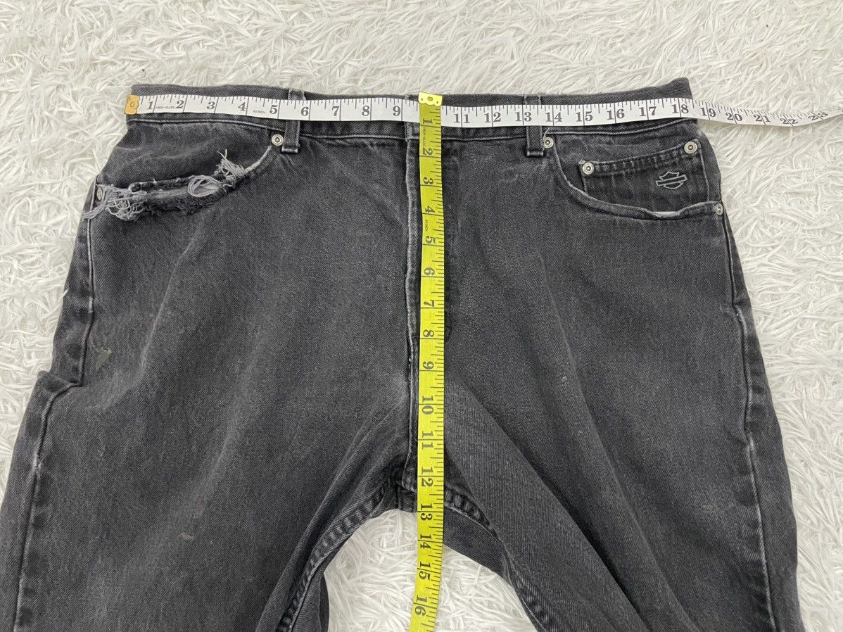 Harley Davidson Harley Davidson Denim Relaxed Leg Pants Size US 37 - 14 Thumbnail