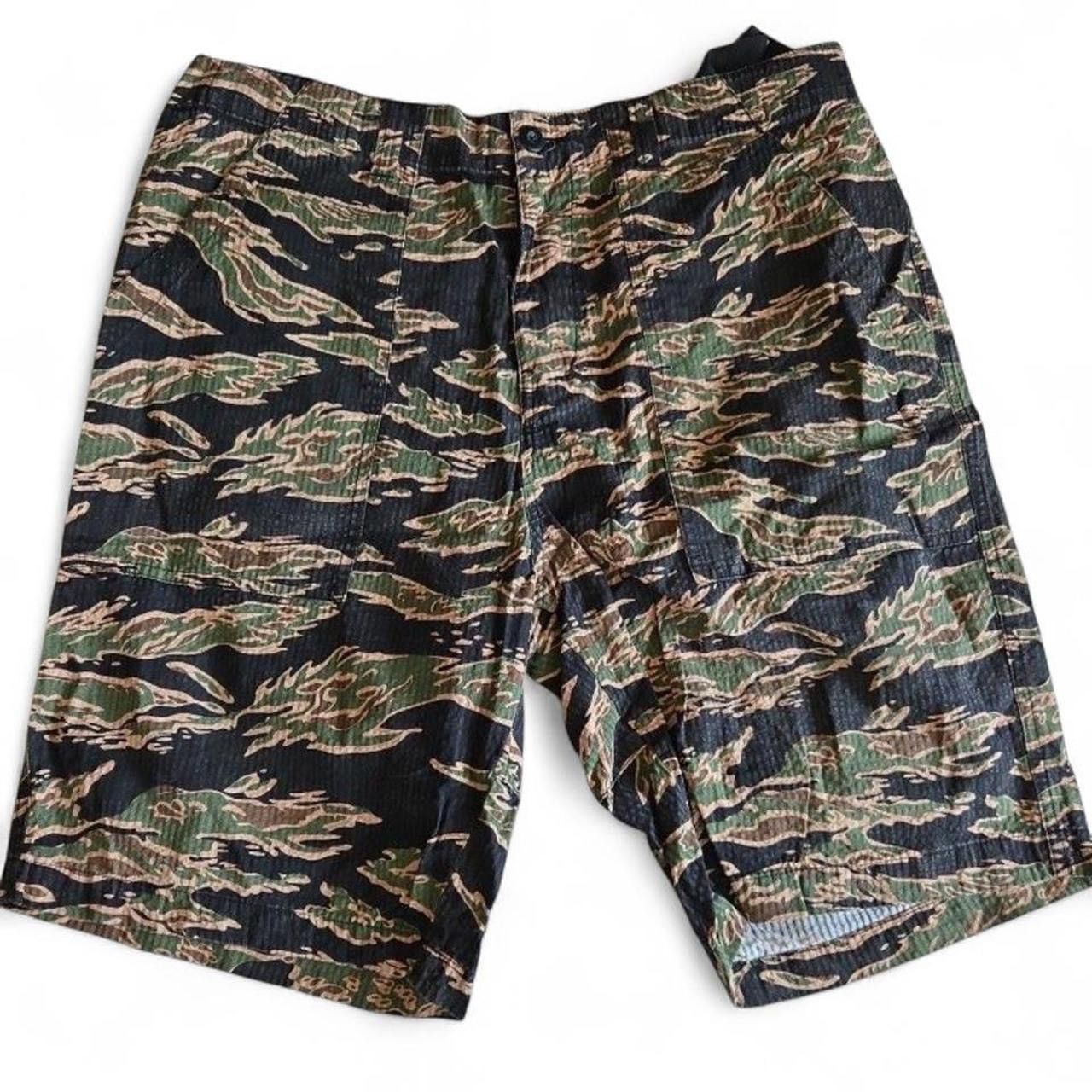 Stussy × Vintage Vintage 90s Stussy Camo shorts pants | Grailed