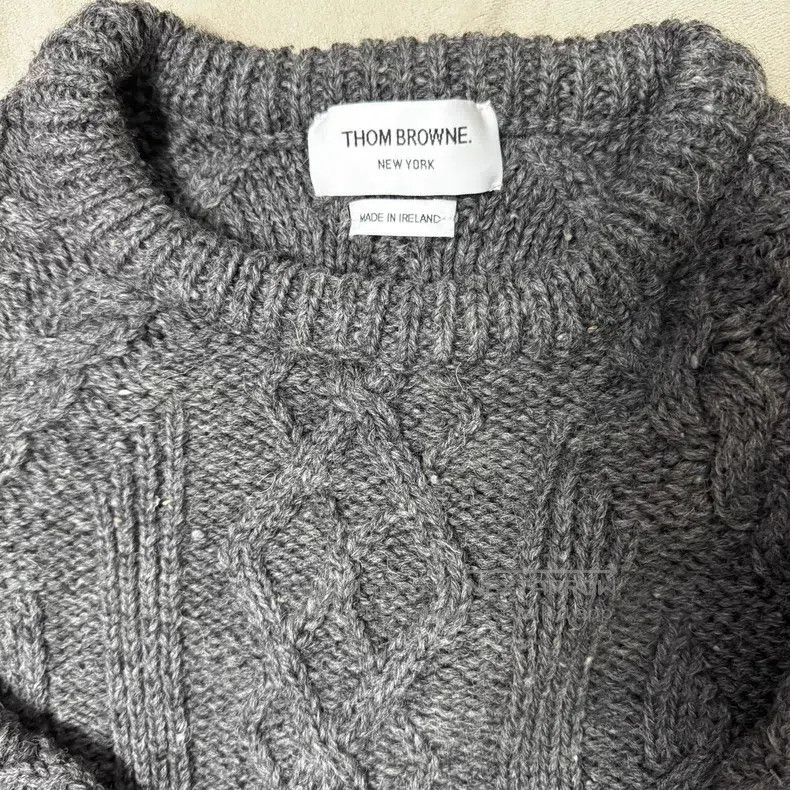 Thom Browne Thom Browne Dark gray sweater Size US S / EU 44-46 / 1 - 4 Thumbnail