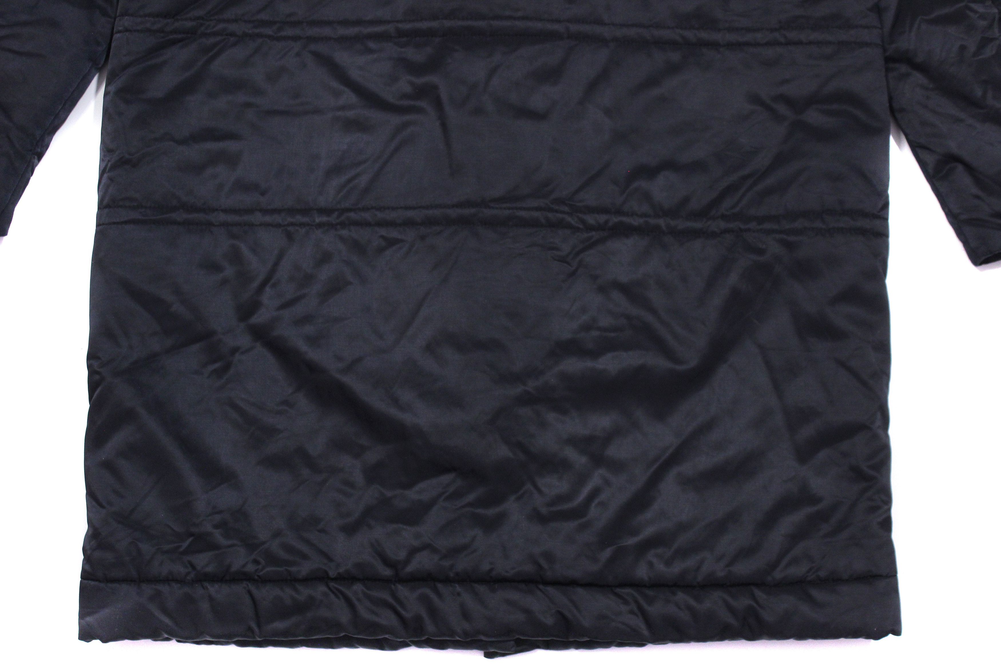 Versace 90S Nylon Long Soft Jacket Vintage Size L / US 10 / IT 46 - 6 Thumbnail