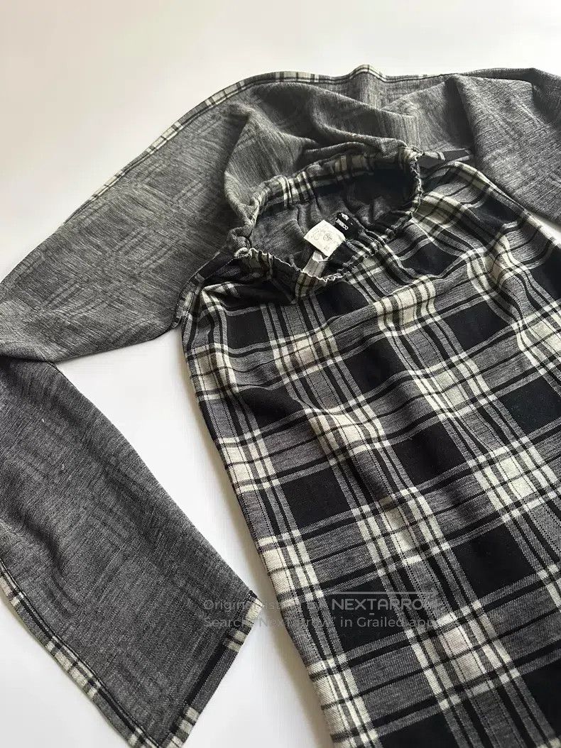 Comme des Garcons Comme des Garcons size F Apron Plaid Long Skirt Size 25" / US 0 / IT 36 - 7 Thumbnail