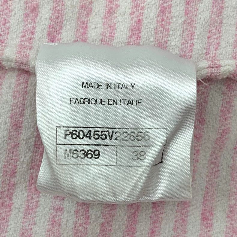 Chanel Chanel Cruise series pink striped cruise printed cotton ro Size S / US 4 / IT 40 - 6 Thumbnail