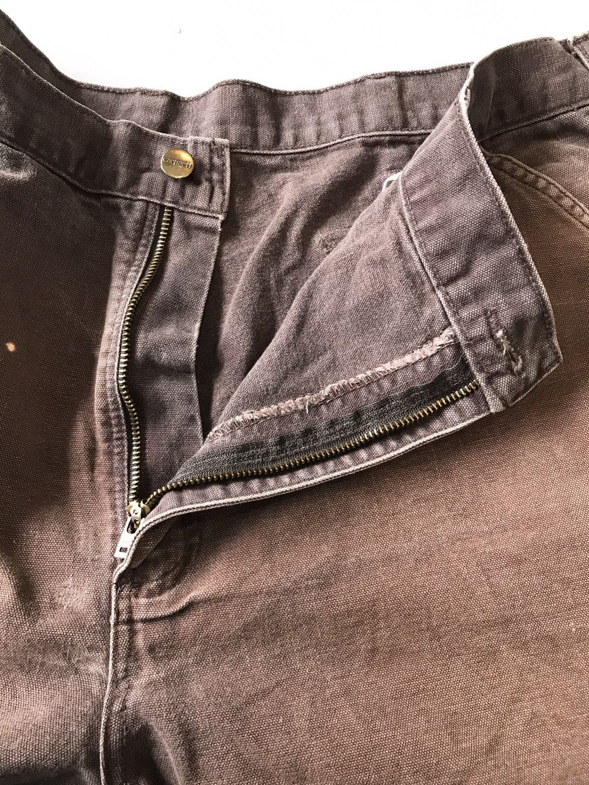 Carhartt Vintage carhartt faded carpenter workwear denim Size US 44 / EU 60 - 9 Thumbnail