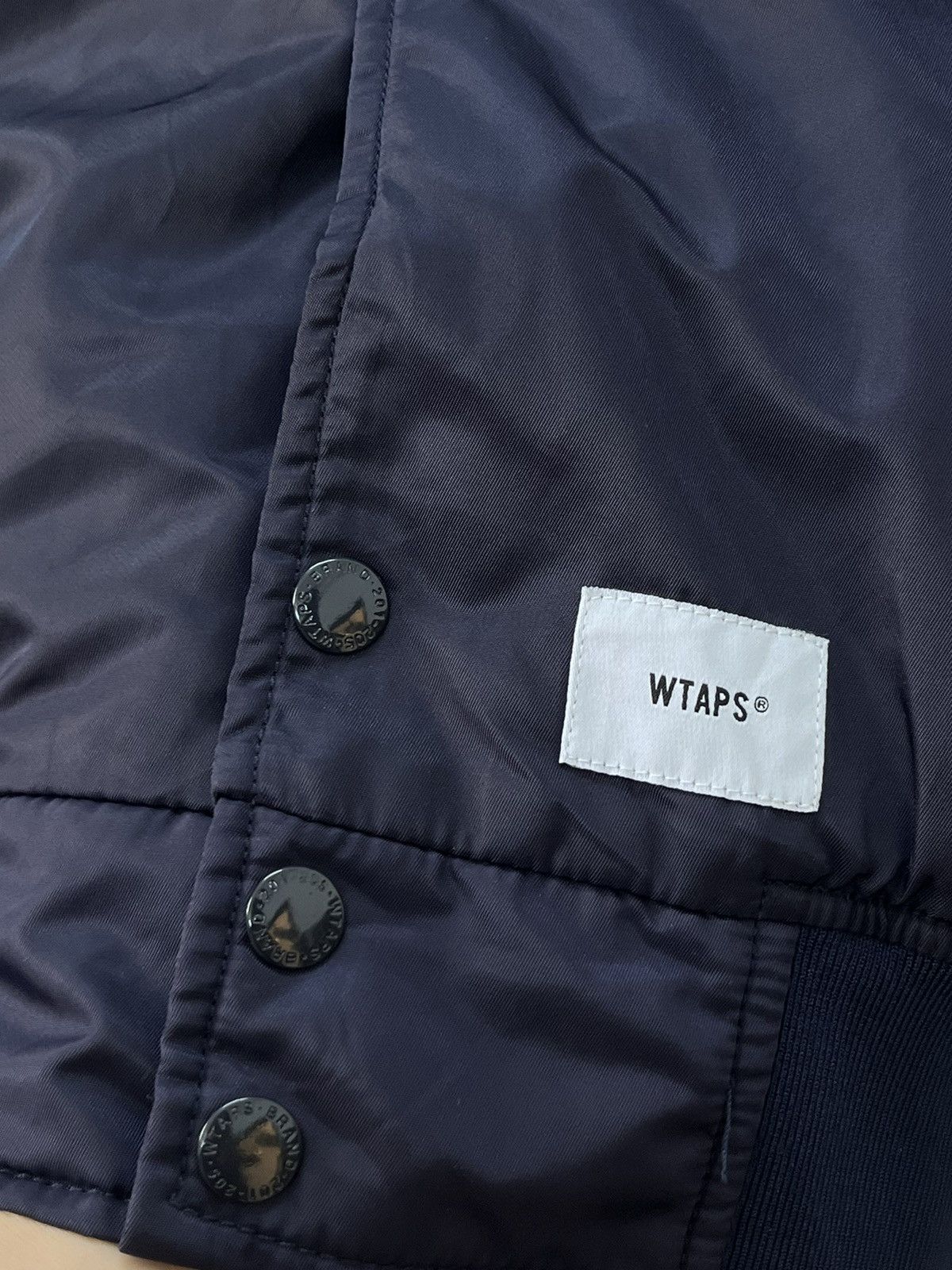 Wtaps SS21 WTAPS NAVY BOMBER SIZE 4 Size US L / EU 52-54 / 3 - 5 Thumbnail