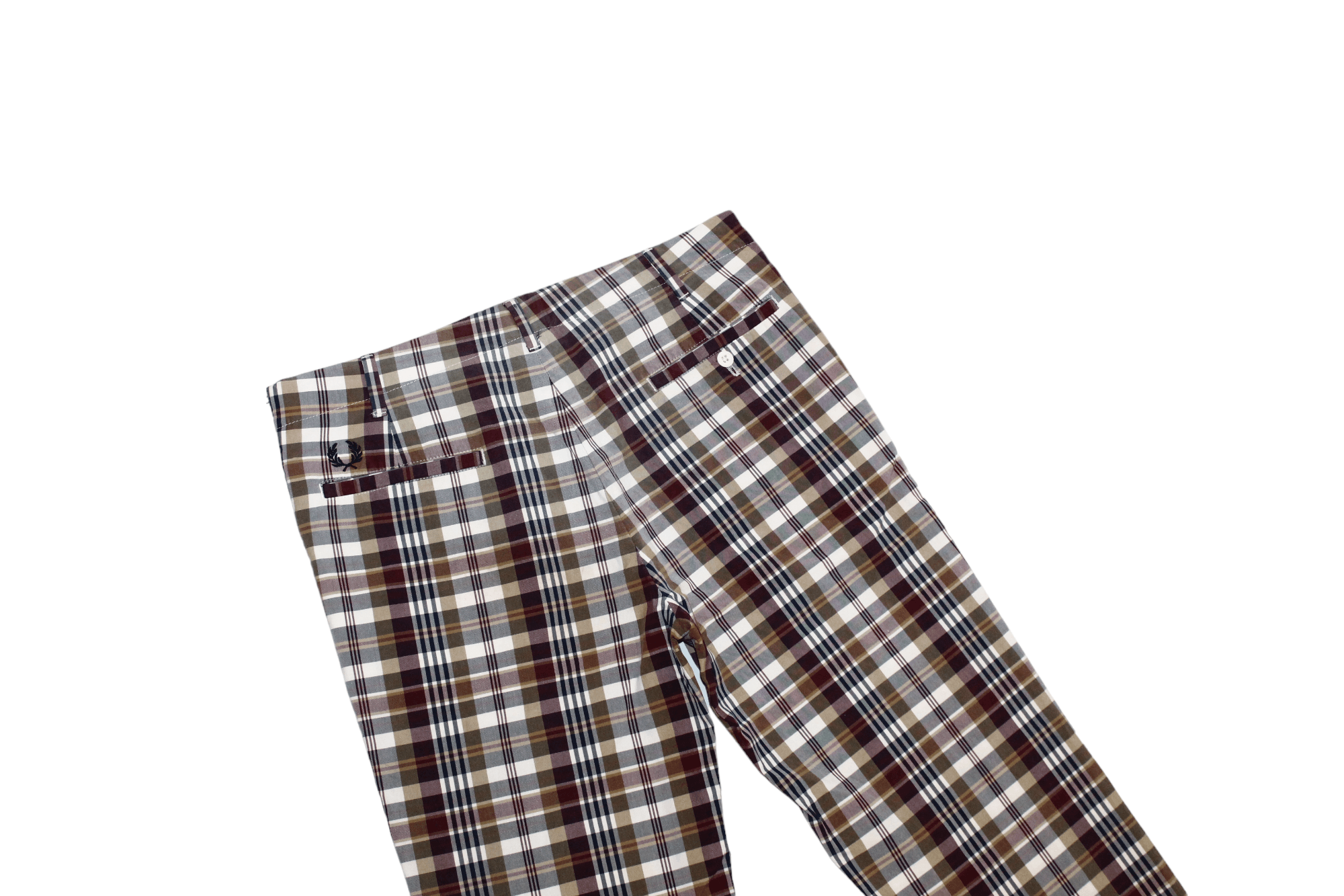 Fred Perry VTG Fred Perry Tartan Double-check Cotton Casual Pants Size US 32 / EU 48 - 6 Thumbnail