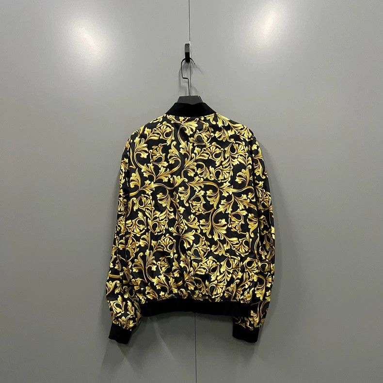 Versace Versace Baroque floral print zip jacket Size L / US 10 / IT 46 - 2 Thumbnail