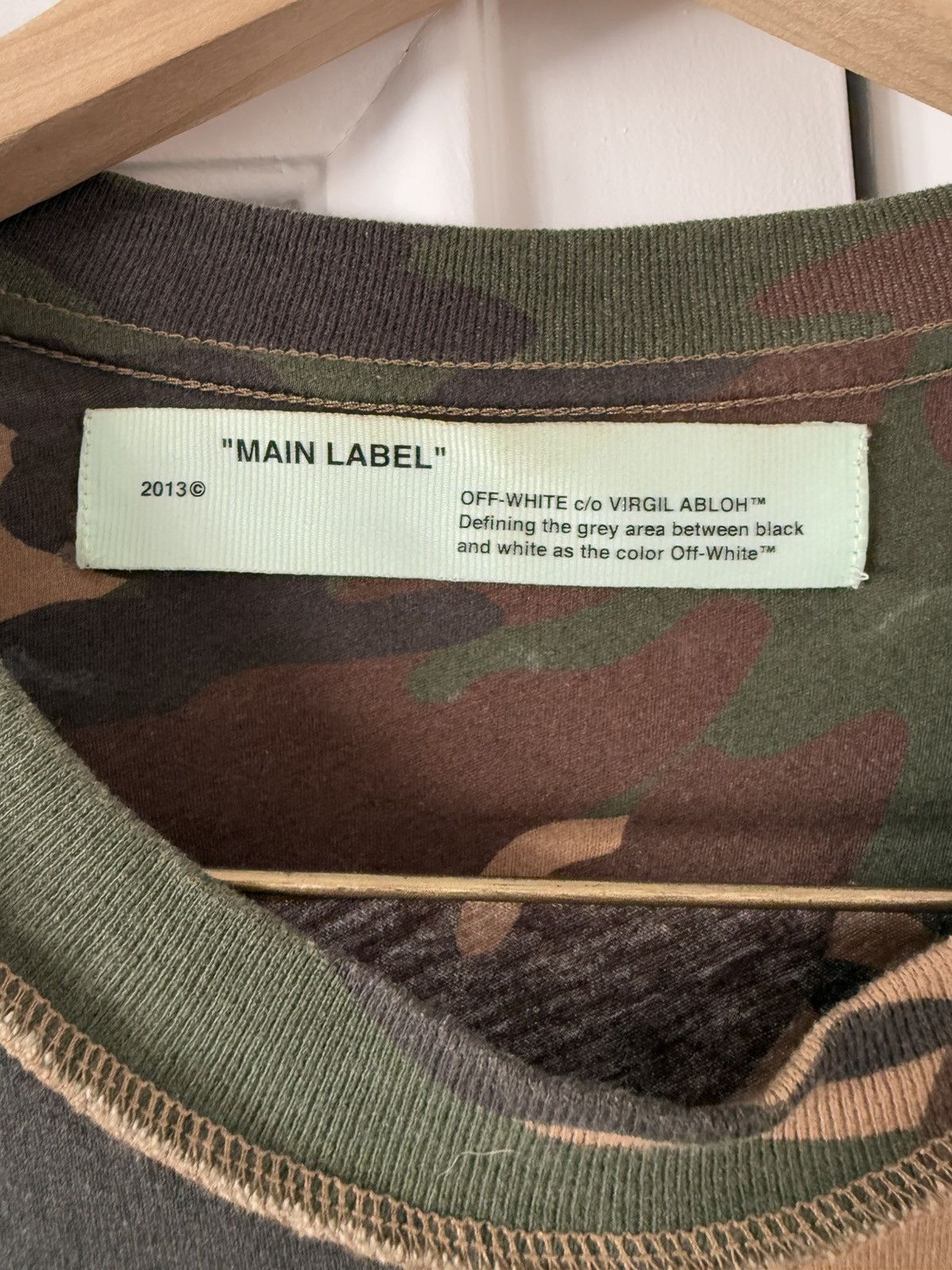Off-White Off-White Camo t-shirt Size US L / EU 52-54 / 3 - 3 Thumbnail