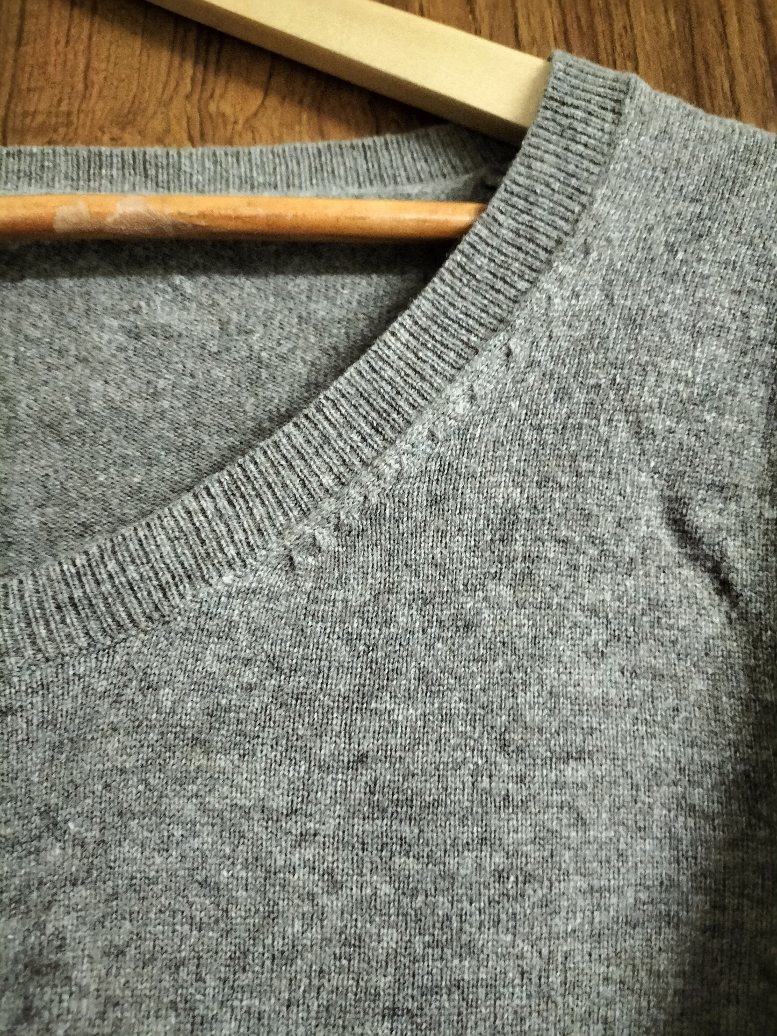 Sandro Taupe Wool and Cashmere Cardigan Size L / US 10 / IT 46 - 2 Thumbnail