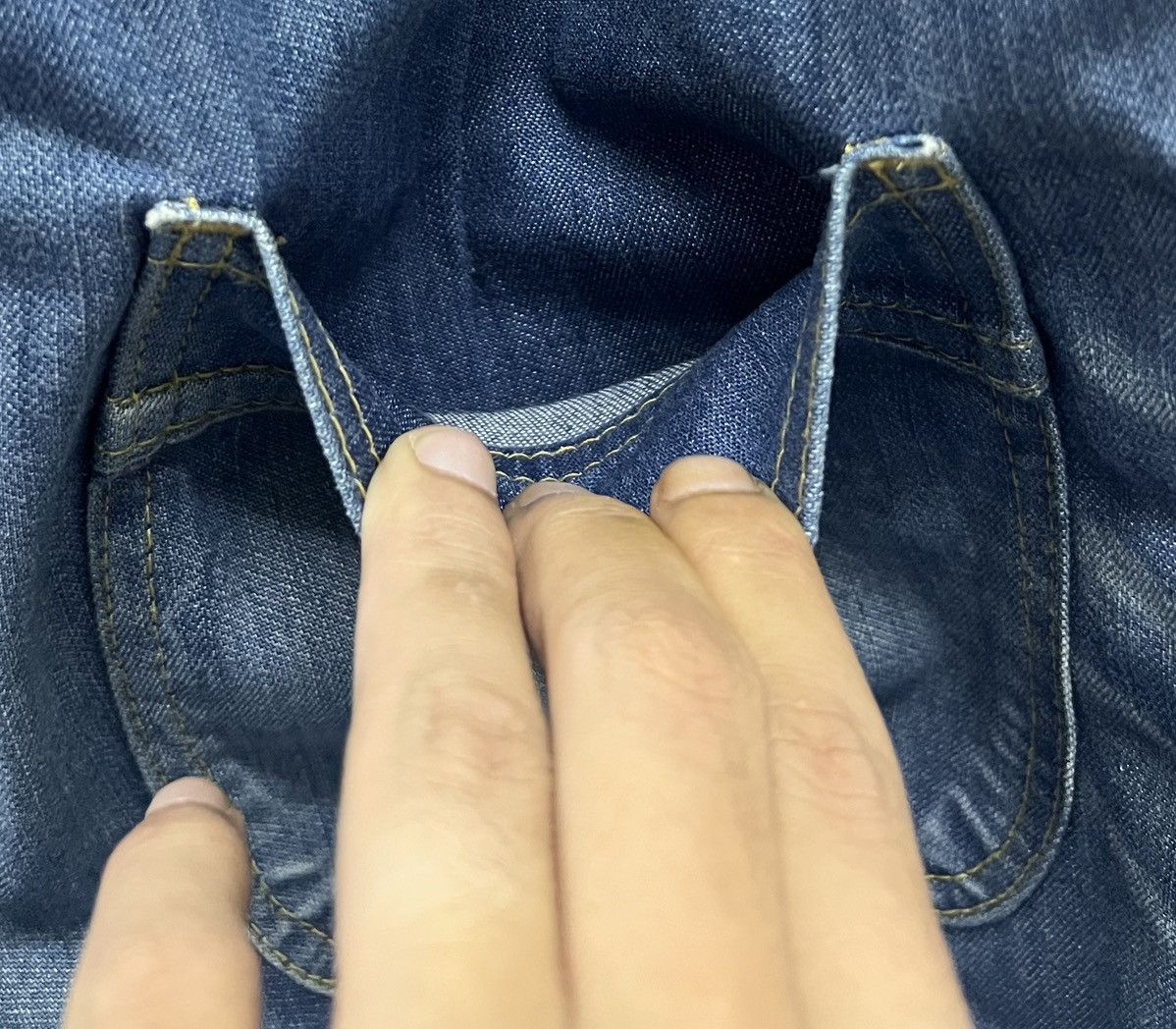 Japanese Brand × Vintage Vintage Y2K My D'artagnan Japanese Selvedge Denim Overalls Size US 35 - 11 Thumbnail