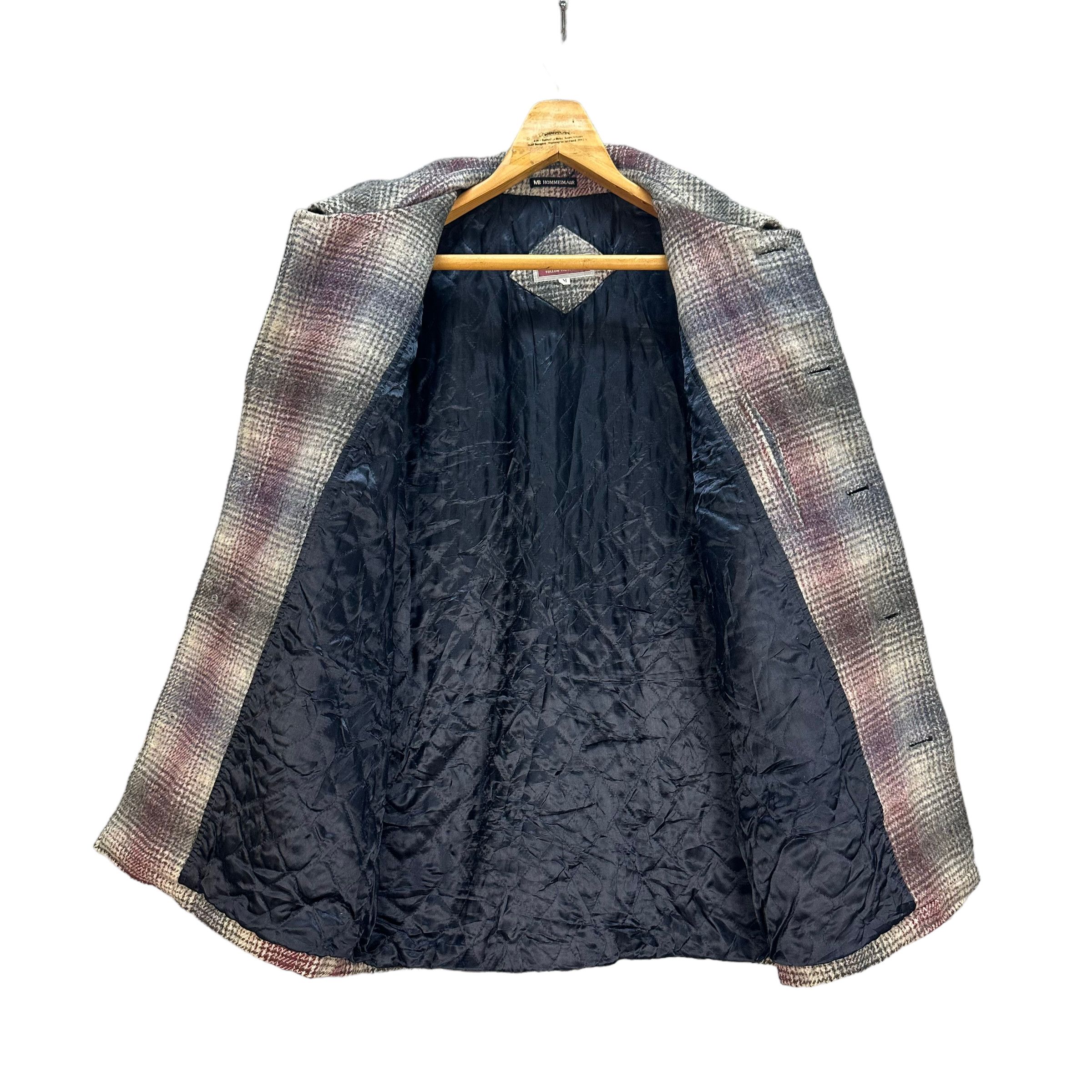 Vintage 90s MIKE BIRNIES HOMME IMAGE TARTAN FLANNEL JACKET #7877-187 Size US M / EU 48-50 / 2 - 7 Thumbnail