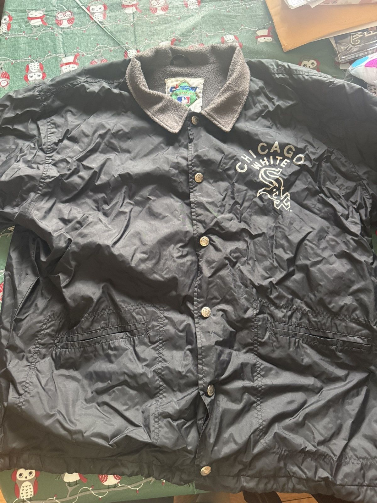 MLB Vintage White Soxs Jacket - XXL Size US XXL / EU 58 / 5 - 1 Thumbnail