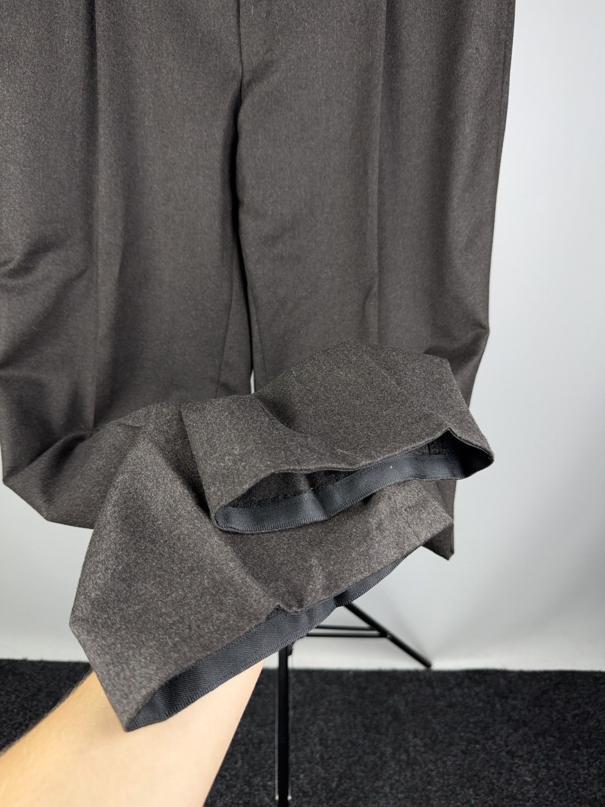 Balmain Vintage 00s Archive Luxury Balmain Wool dress pants Size US 36 / EU 52 - 6 Thumbnail
