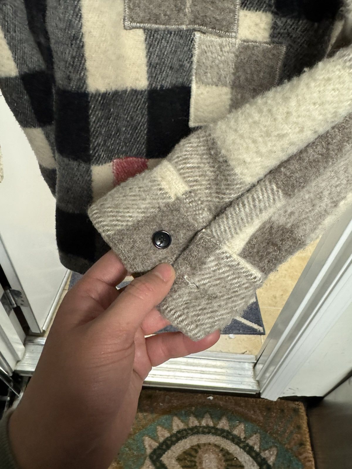 Off-White OFF WHITE FW16 Patchwork Wool Flannel Size US M / EU 48-50 / 2 - 7 Thumbnail