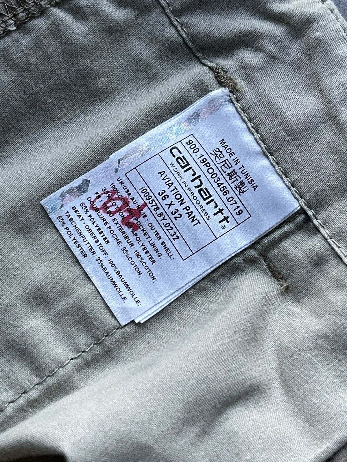 Carhartt Carhartt WIP Aviation Cargo Pants Men’s Size 36/32 Size US 36 / EU 52 - 15 Thumbnail