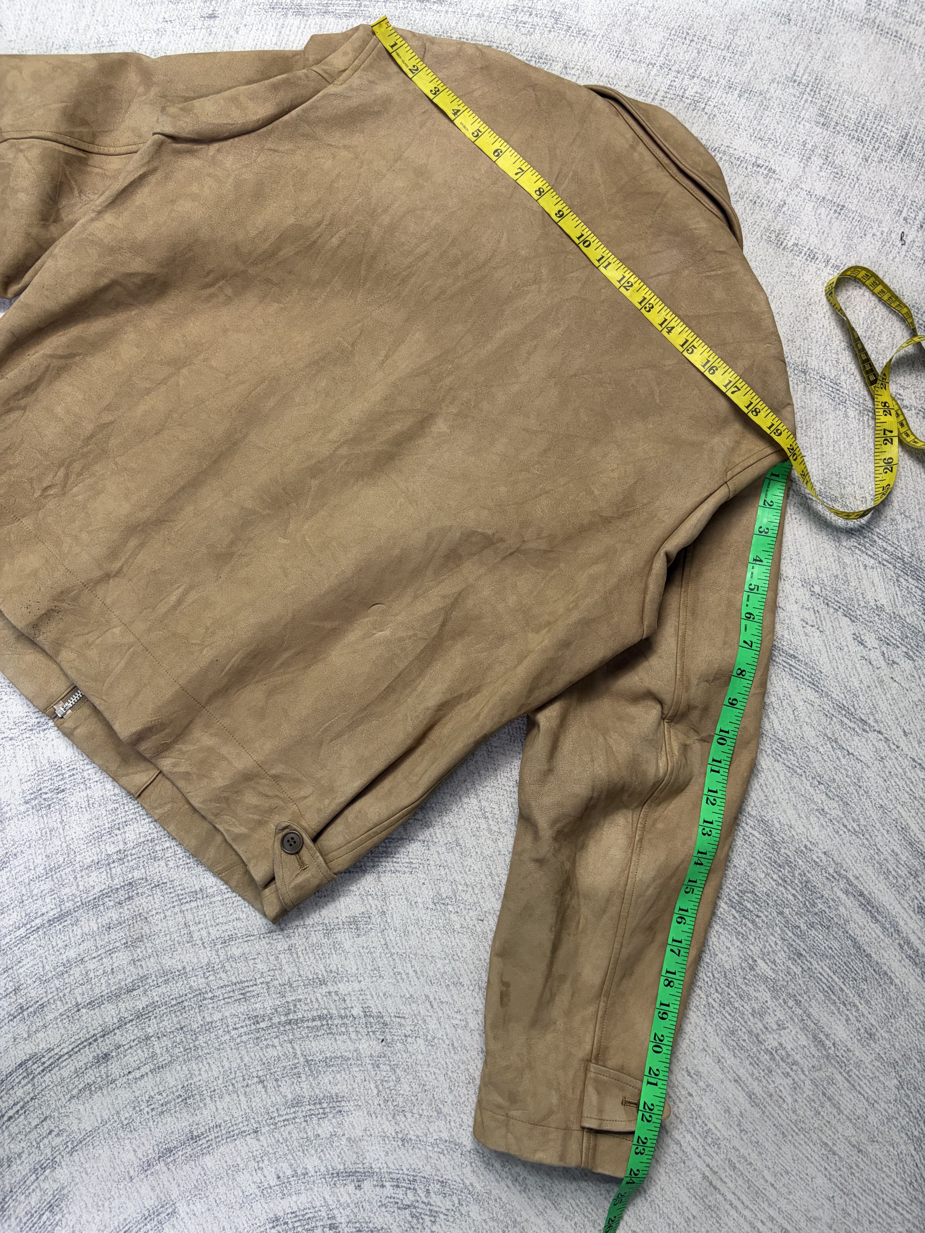 Yohji Yamamoto Yohji Yamamoto AAR Faux Suede Jacket Size US L / EU 52-54 / 3 - 14 Thumbnail
