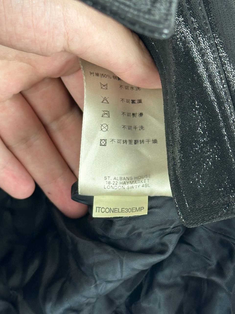 Burberry Rare Burberry Goat Skin Shine Leather Jacket Size M / US 6-8 / IT 42-44 - 12 Thumbnail