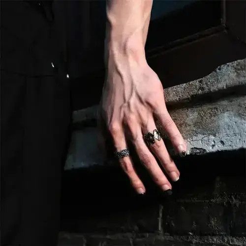 Sterling Silver × Vintage Sterling Silver Horseshoe Nail Adjustable Ring Size ONE SIZE - 2 Thumbnail