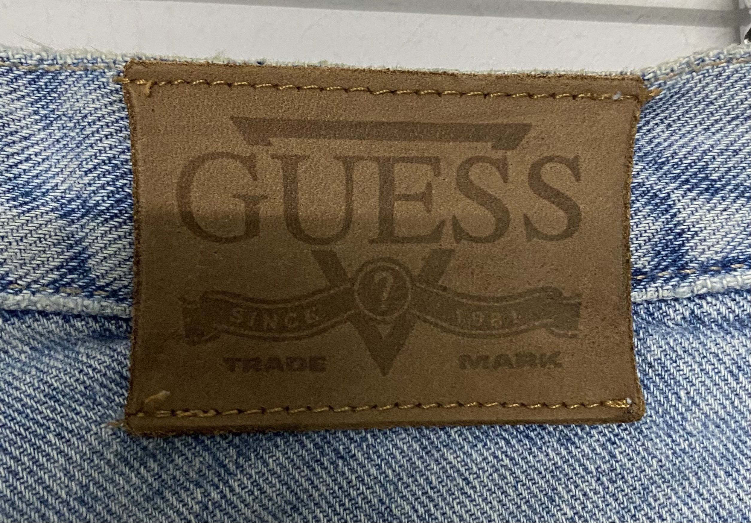 Guess Vintage 90s Guess Jeans USA Tradition Denim Straight Fit Size US 32 / EU 48 - 11 Thumbnail