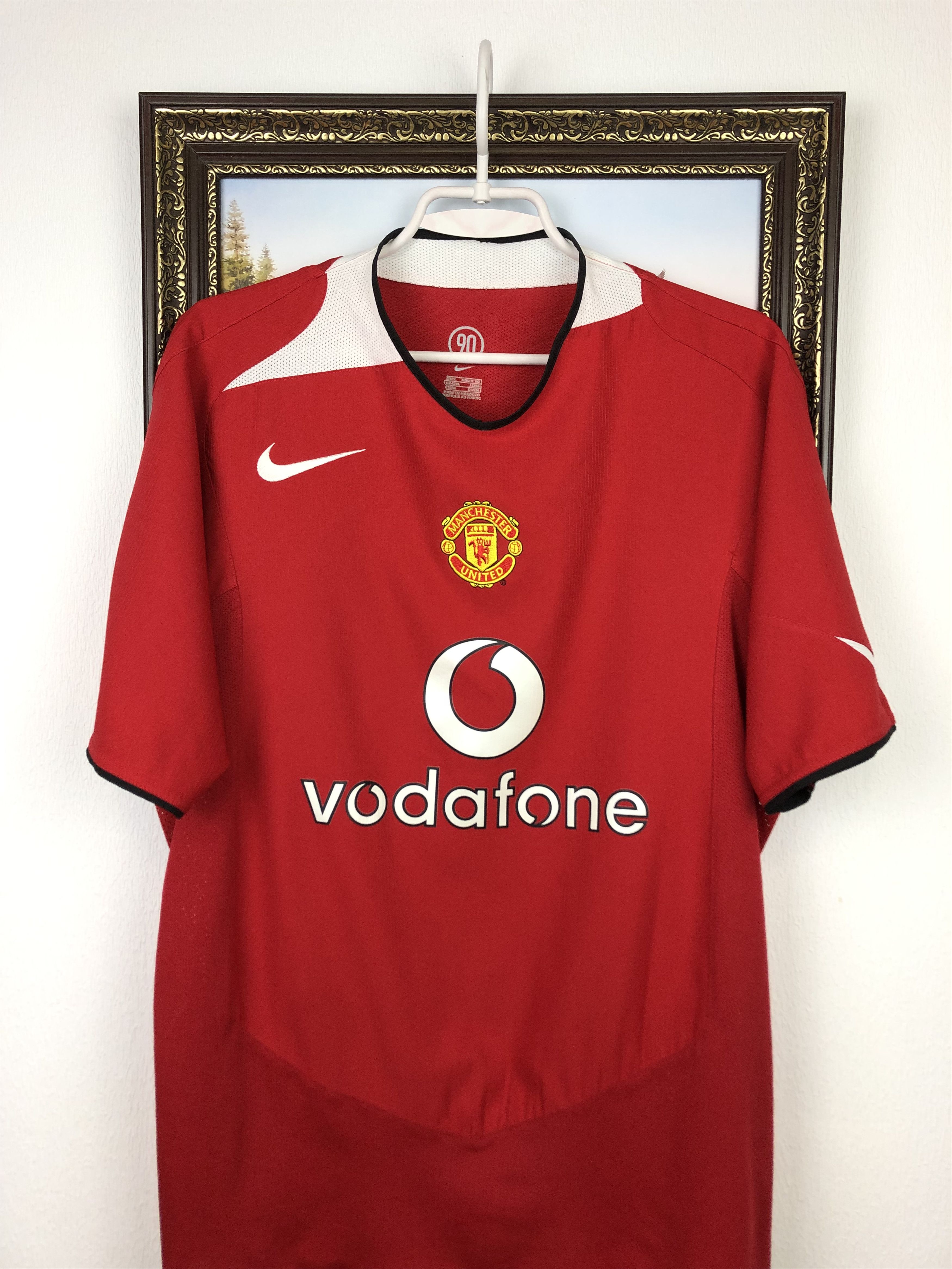 Nike Manchester United football shirt 2004 Soccer Nike Jersey Size US L / EU 52-54 / 3 - 2 Thumbnail