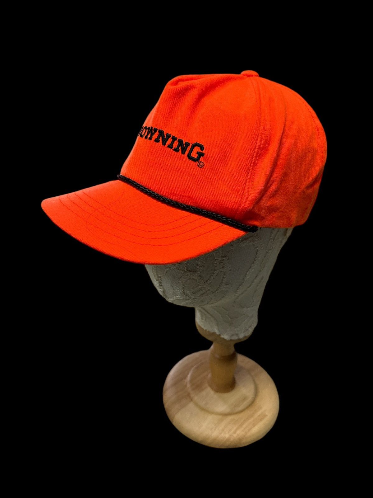 Other VINTAGE 70s BROWNING FIREARMS FISHING GEAR CAP HAT Size ONE SIZE - 3 Thumbnail