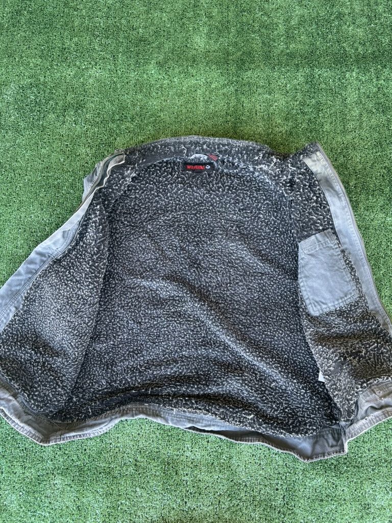 Vintage × Wolverine Wolverine Work Vest Men’s L – Gray Sherpa Lined Canvas Size US L / EU 52-54 / 3 - 4 Thumbnail