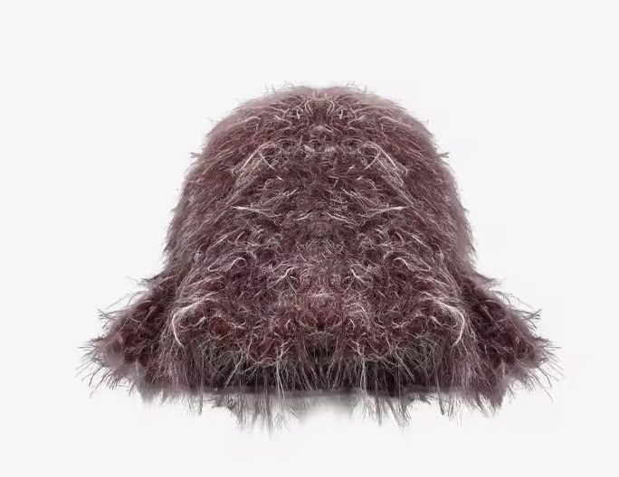 Other Retro Plush Mixed Tread Bucket Hat Size ONE SIZE - 1 Thumbnail
