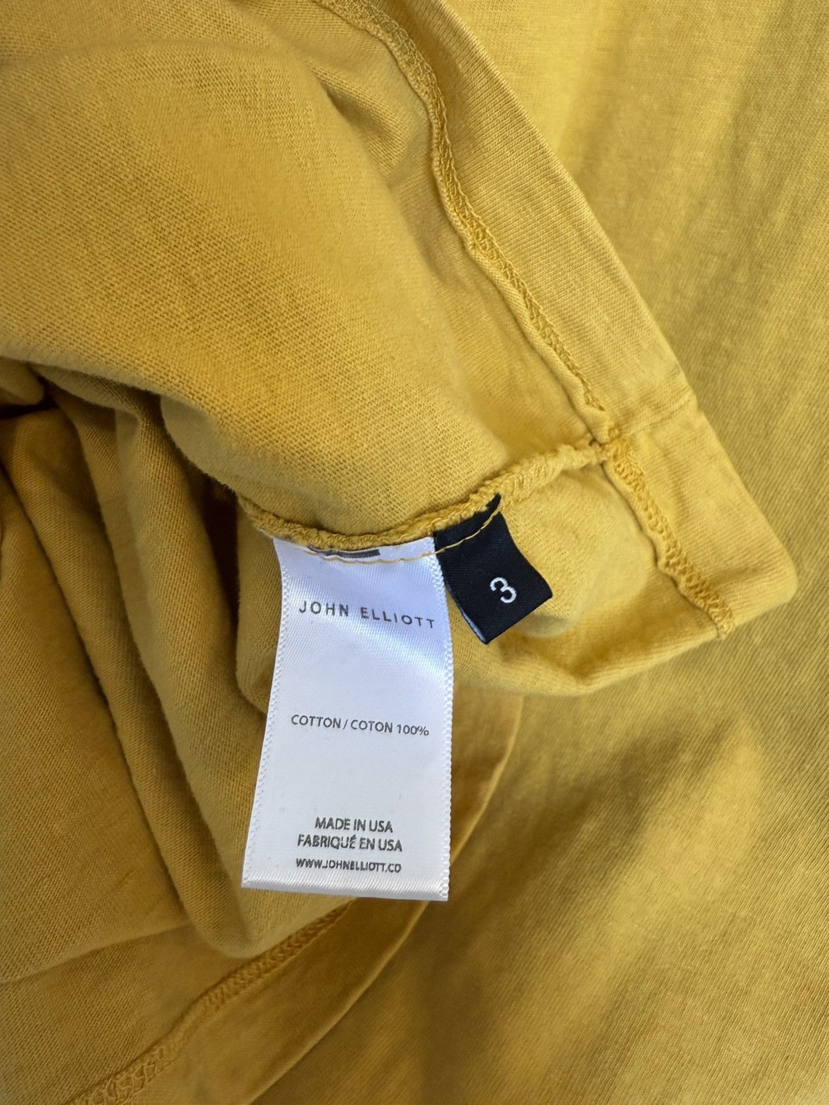 John Elliott Mustard Mock Size US L / EU 52-54 / 3 - 13 Thumbnail