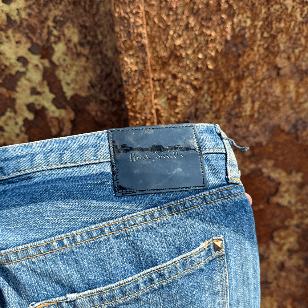 Japanese Brand × Paul Smith × Vintage Paul Smith Cheetah Jeans (Rare) Size US 32 / EU 48 - 3 Thumbnail