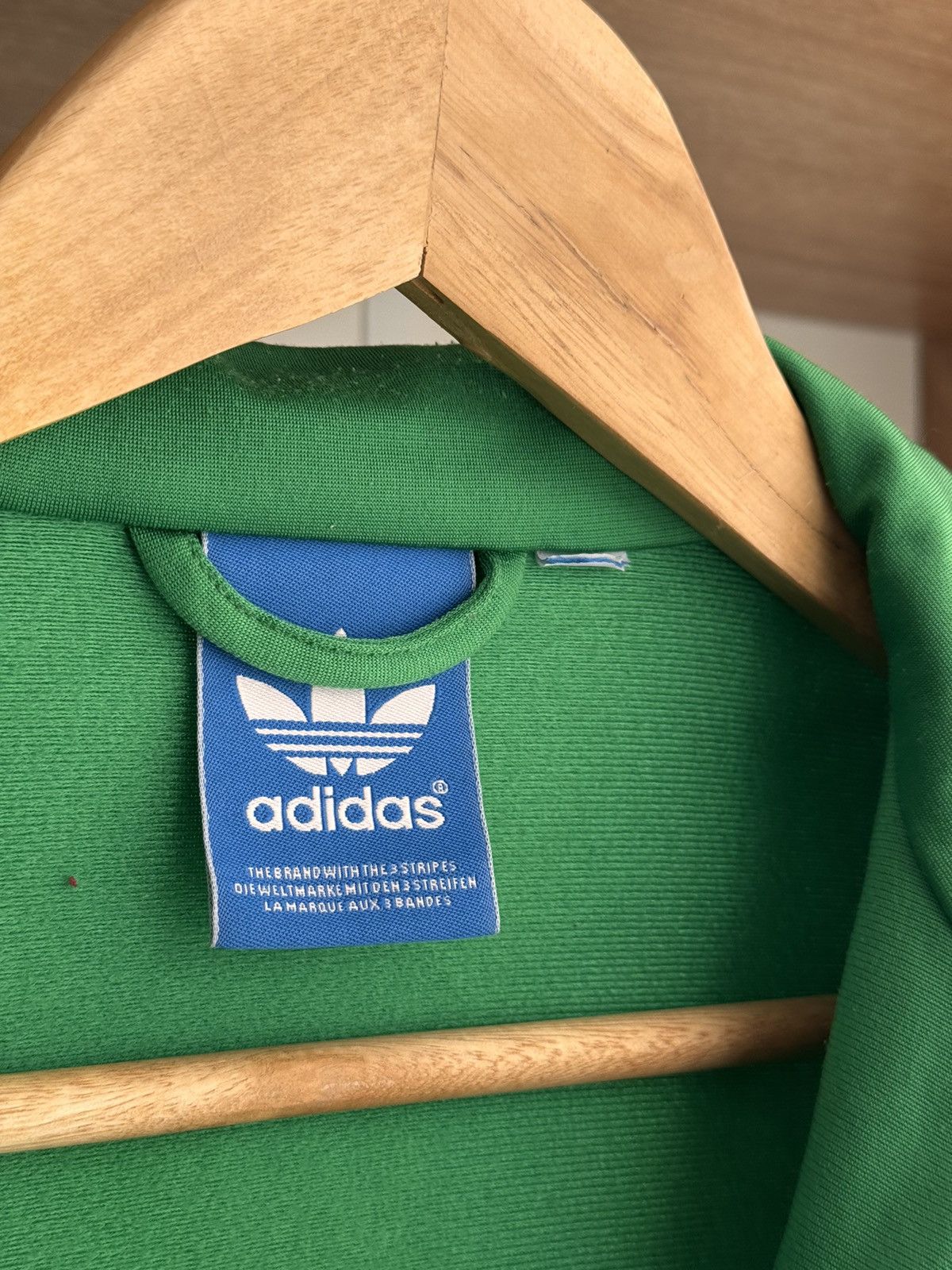 Adidas × Vintage Vintage Adidas Firebird Three Stripes Green Classic Jacket Size US S / EU 44-46 / 1 - 8 Thumbnail