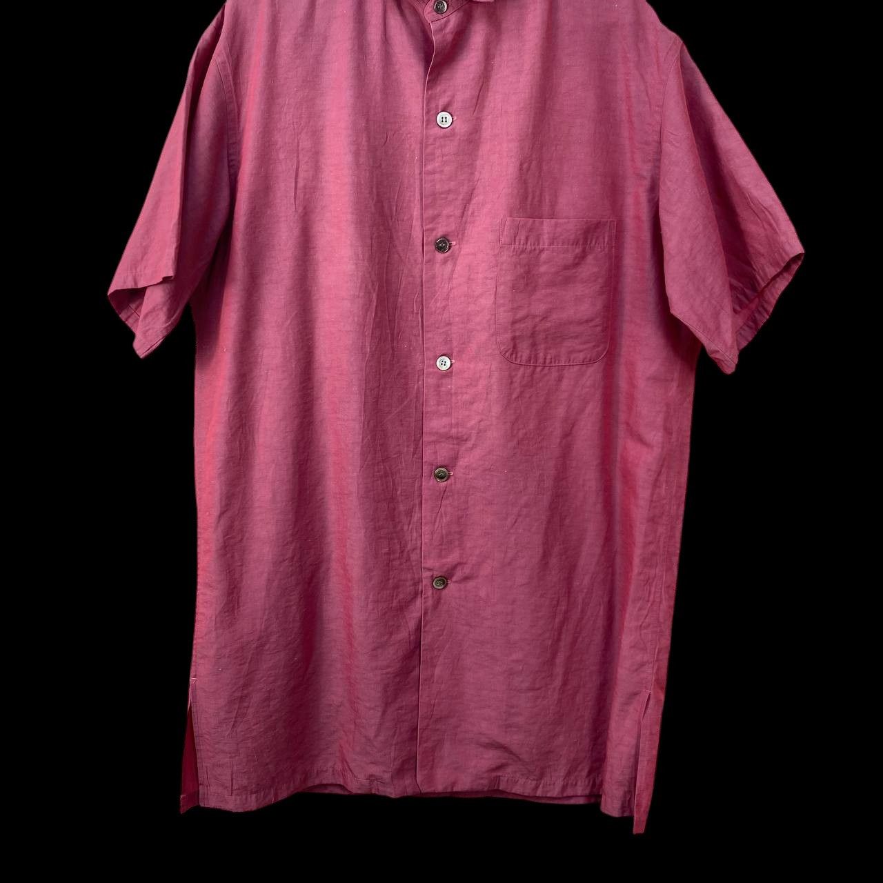 Yohji Yamamoto VINTAGE 90S YS YOHJI YAMAMOTO LINEN SHIRT SHORTSLEEVE Size US M / EU 48-50 / 2 - 2 Thumbnail