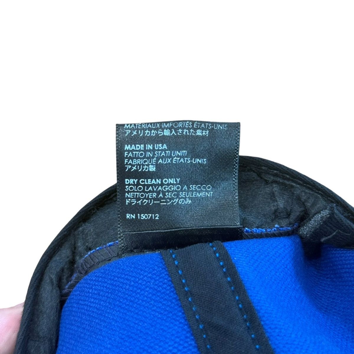 Amiri Amiri Embroidered MA Trucker Baseball Hat Size ONE SIZE - 5 Thumbnail