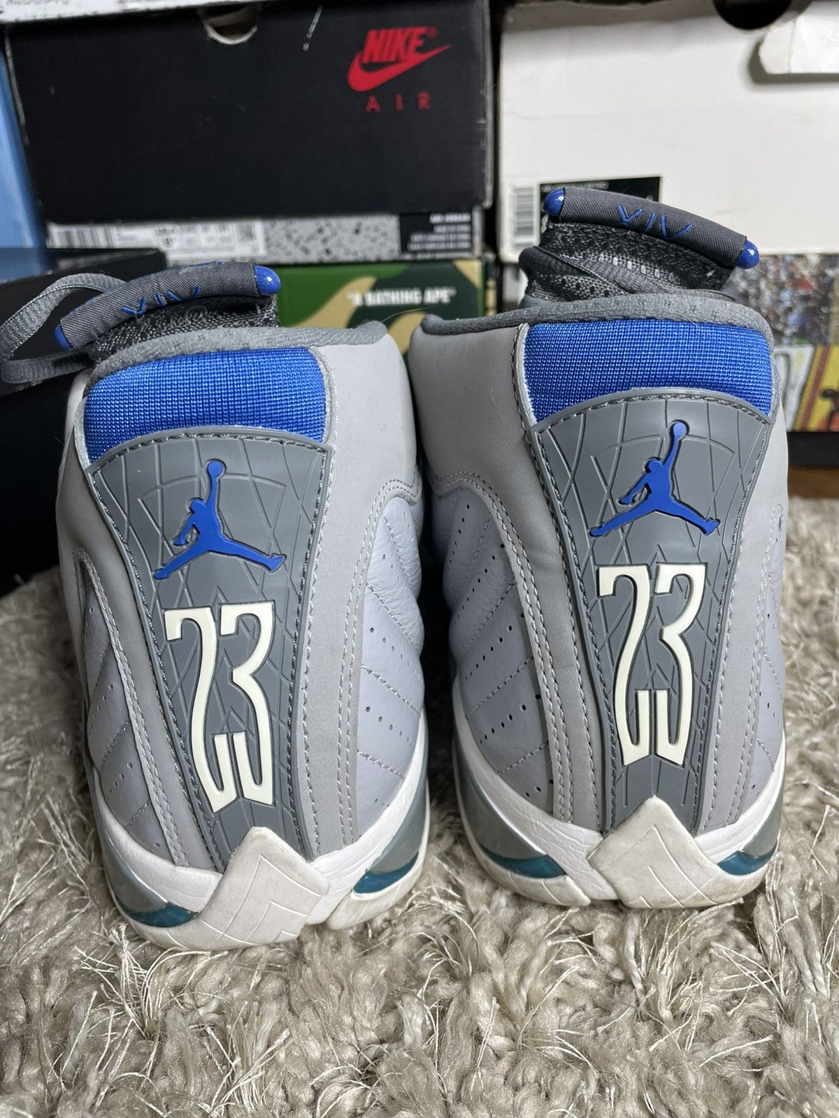 Jordan Brand Jordan 14 Wolf Grey Size US 9.5 / EU 42-43 - 6 Thumbnail