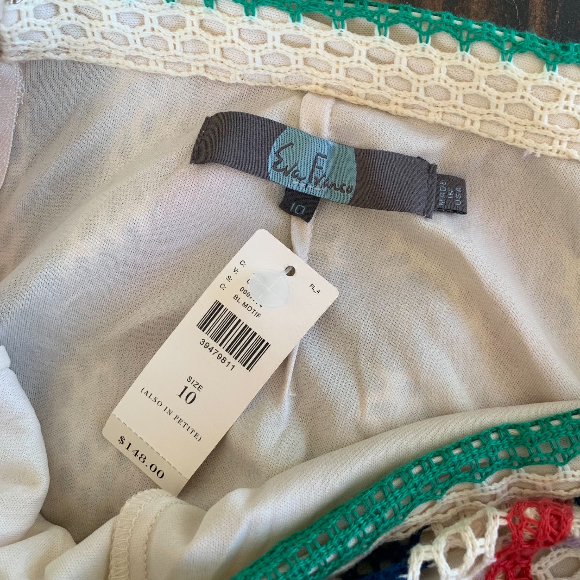 Eva Franco NWT Eva Franco Anthropologie Crocheted French Quarter Skirt Size 32" / US 10 / IT 46 - 4 Thumbnail