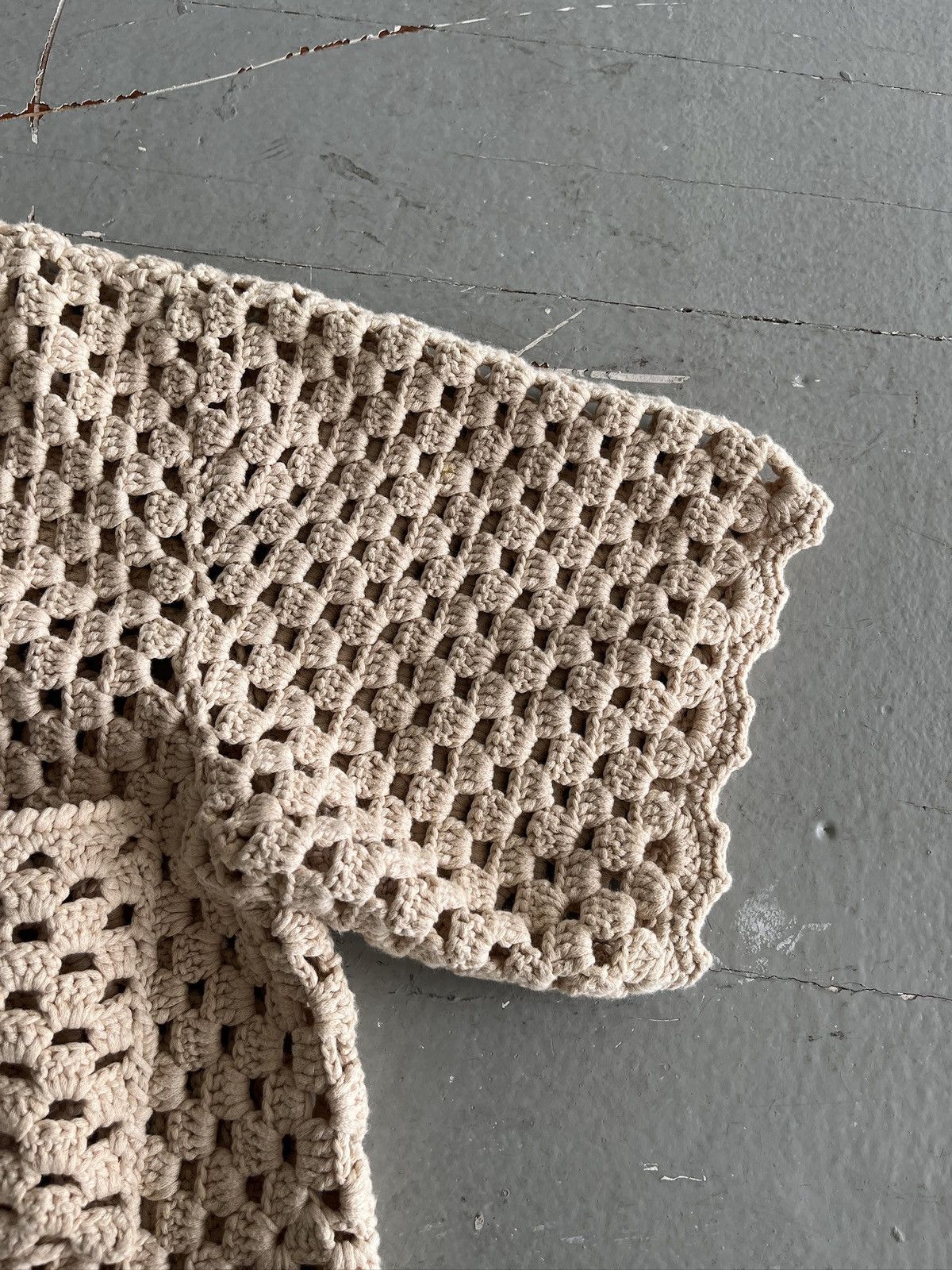 No Maintenance No Maintenance Mesh Crochet Shirt (unisex) Size US XS / EU 42 / 0 - 5 Thumbnail