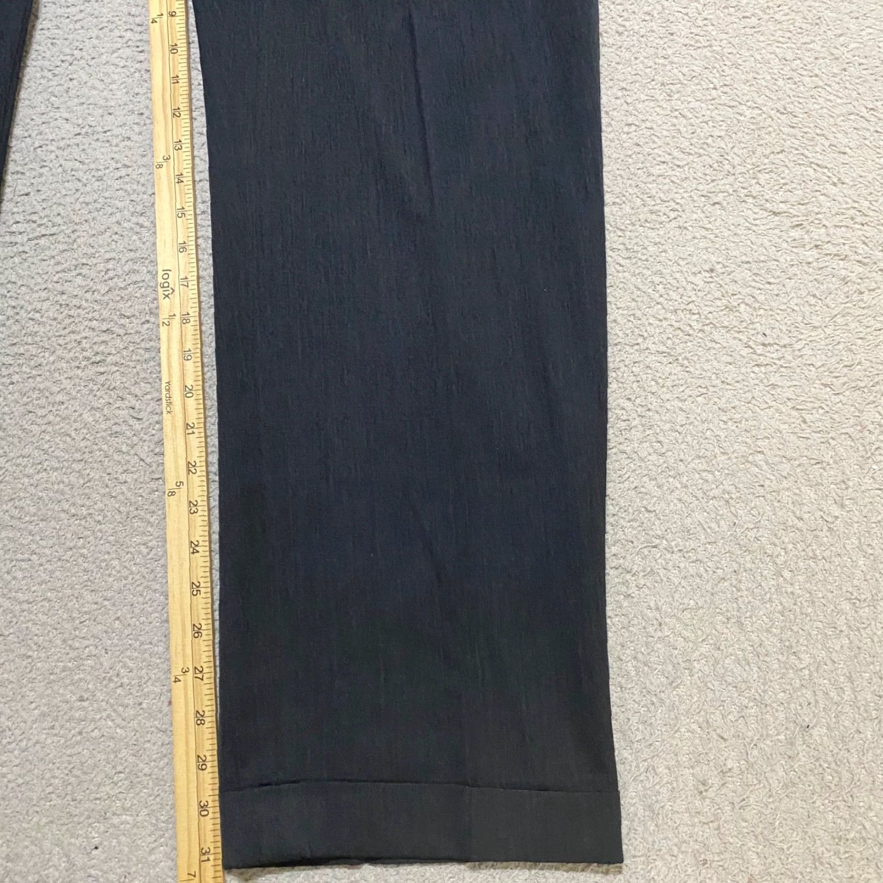 Brooks Brothers Brooks Brothers Dress Pants Gray Madison Relaxed Straight Mens 40x34 Wool Flat Front Regular Straight 31 Inseam Size US 40 / EU 56 - 5 Thumbnail