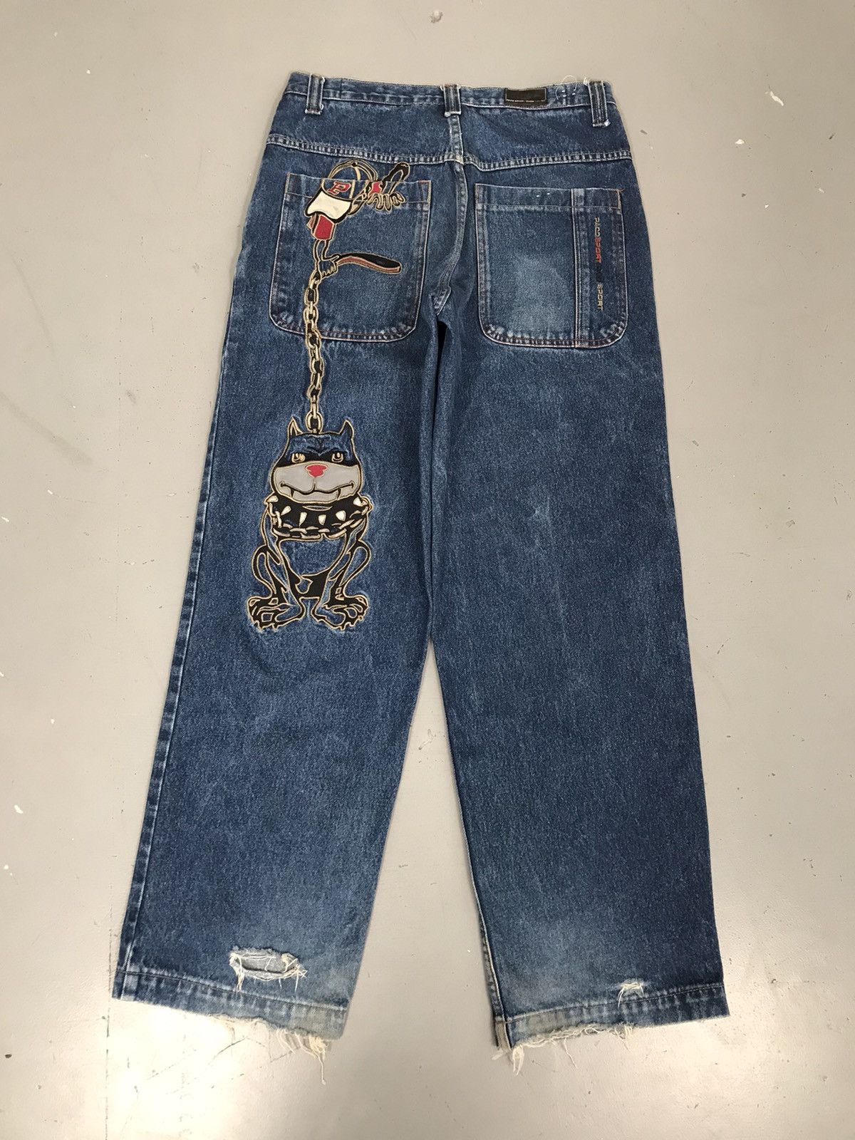 Rare Vintage Paco Sport Jeans embroidered selling