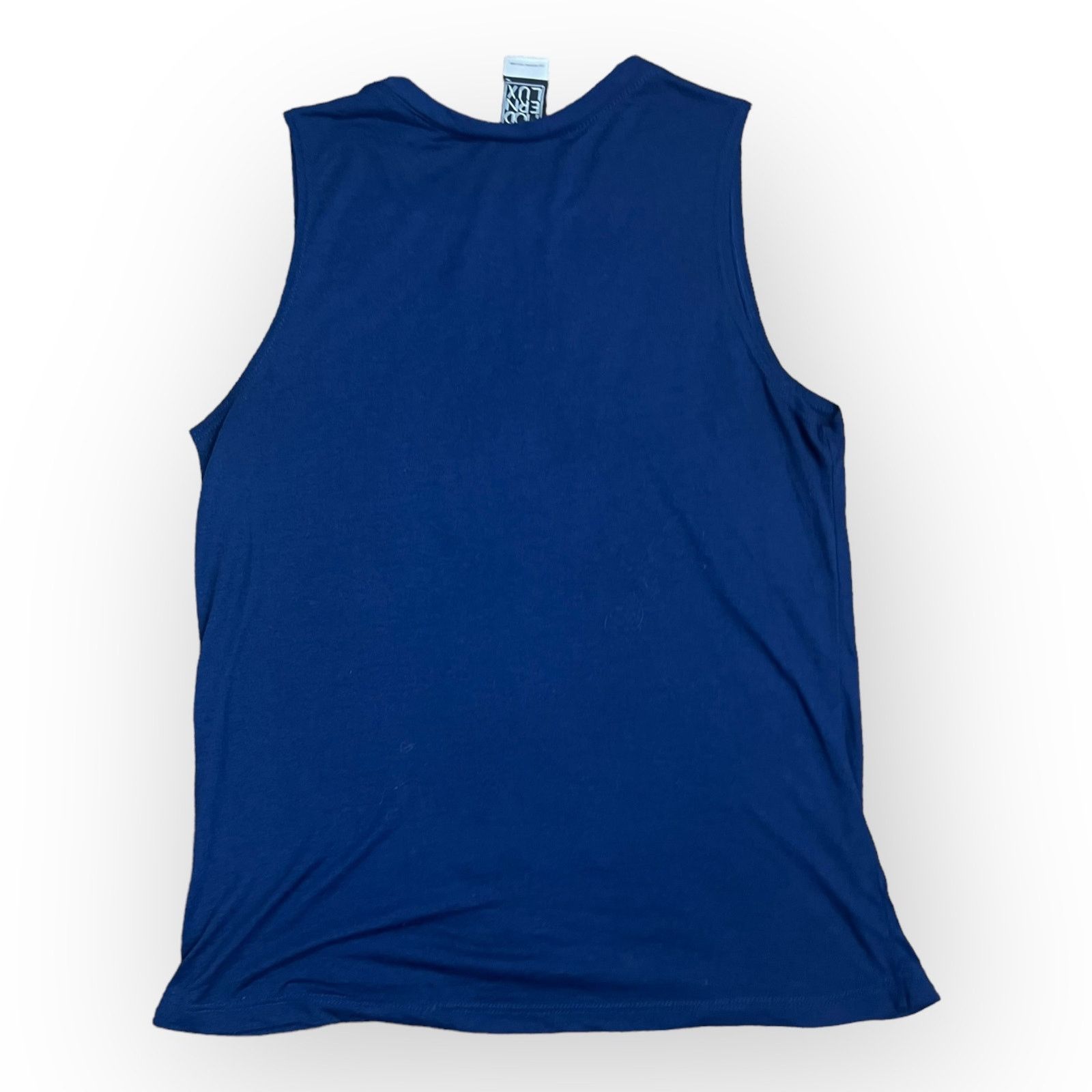 Nordstrom Modern Lux Navy Tank Top with USA Graphic Small Size S / US 4 / IT 40 - 3 Thumbnail